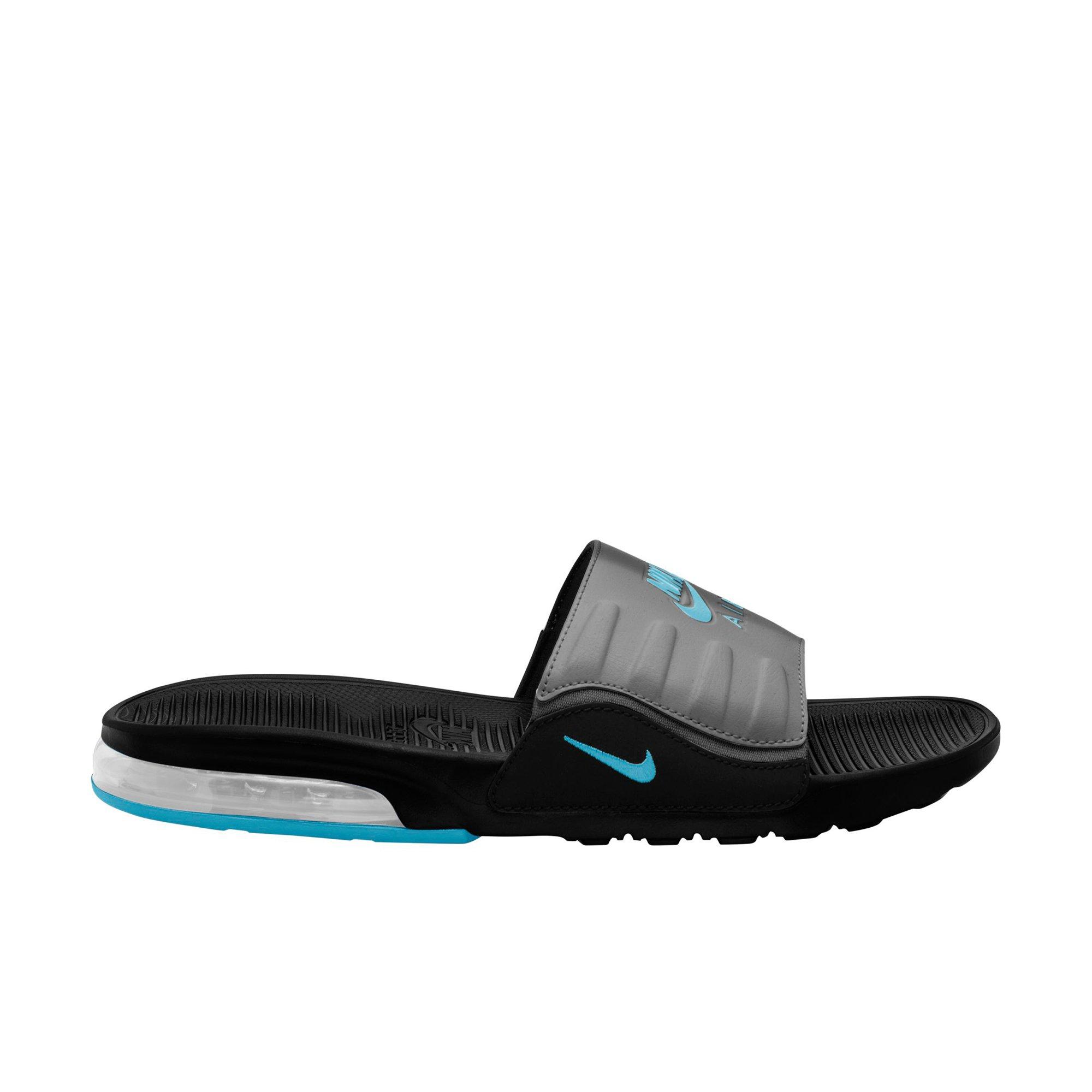 black jordan sandals