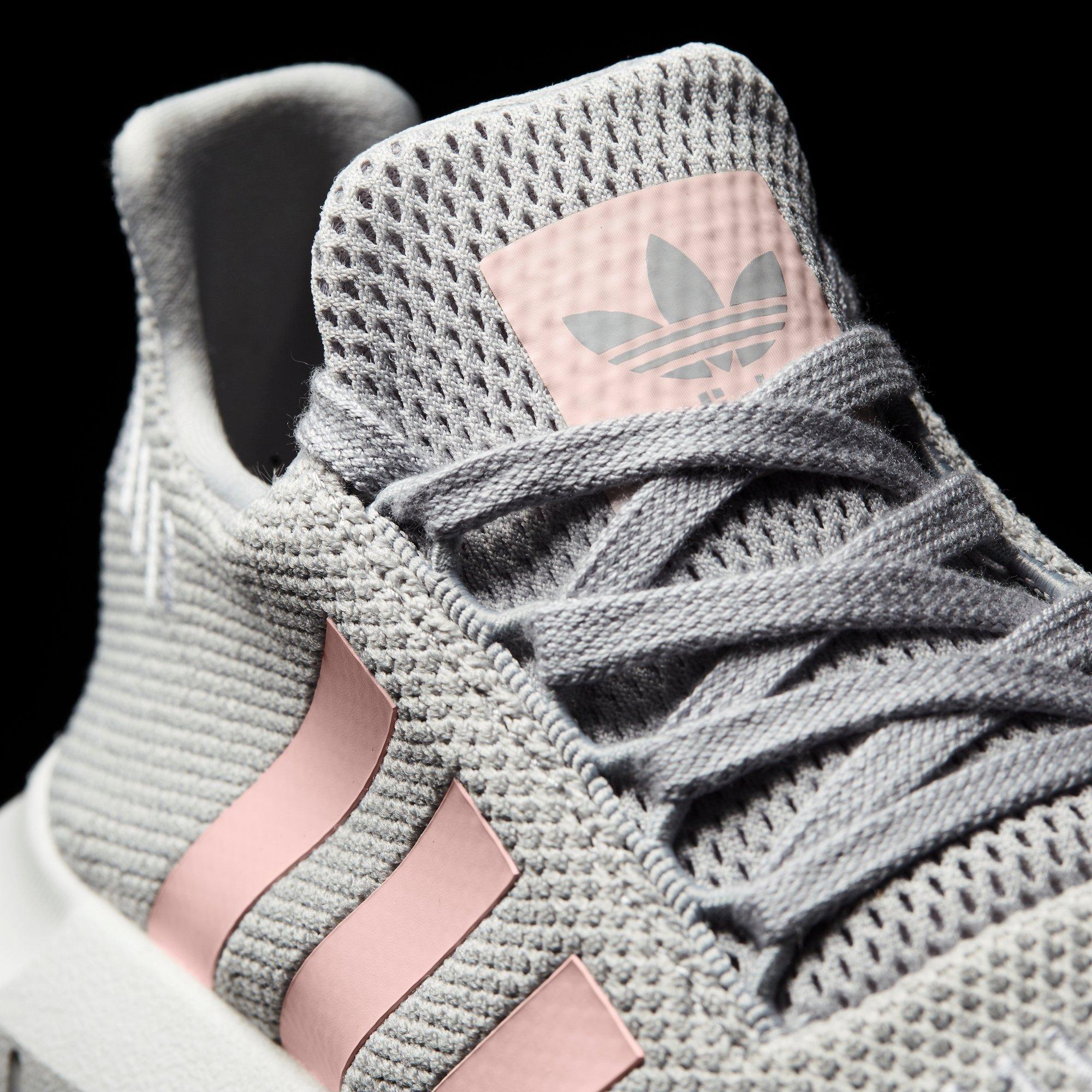 adidas swift run grey two icey pink