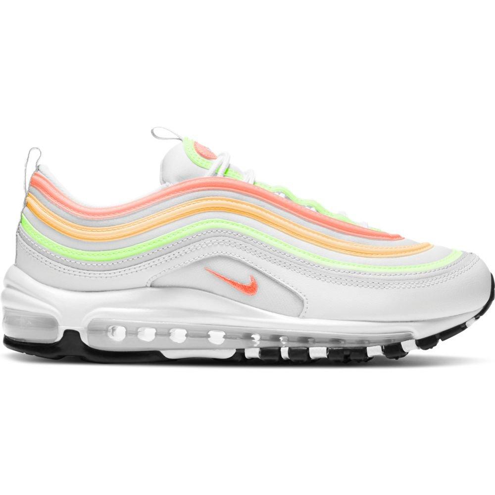 white and pink air max 97