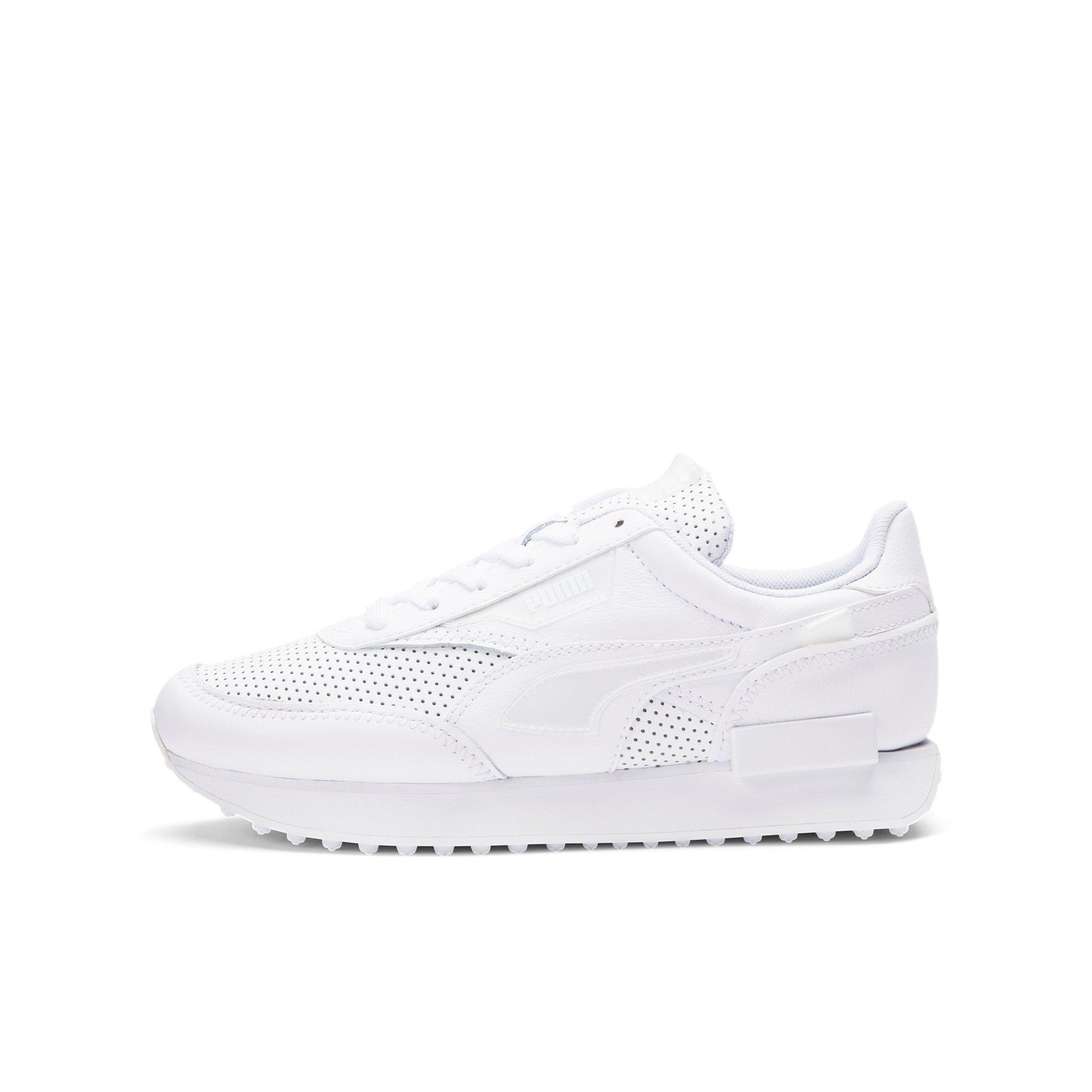 puma future rider white ice