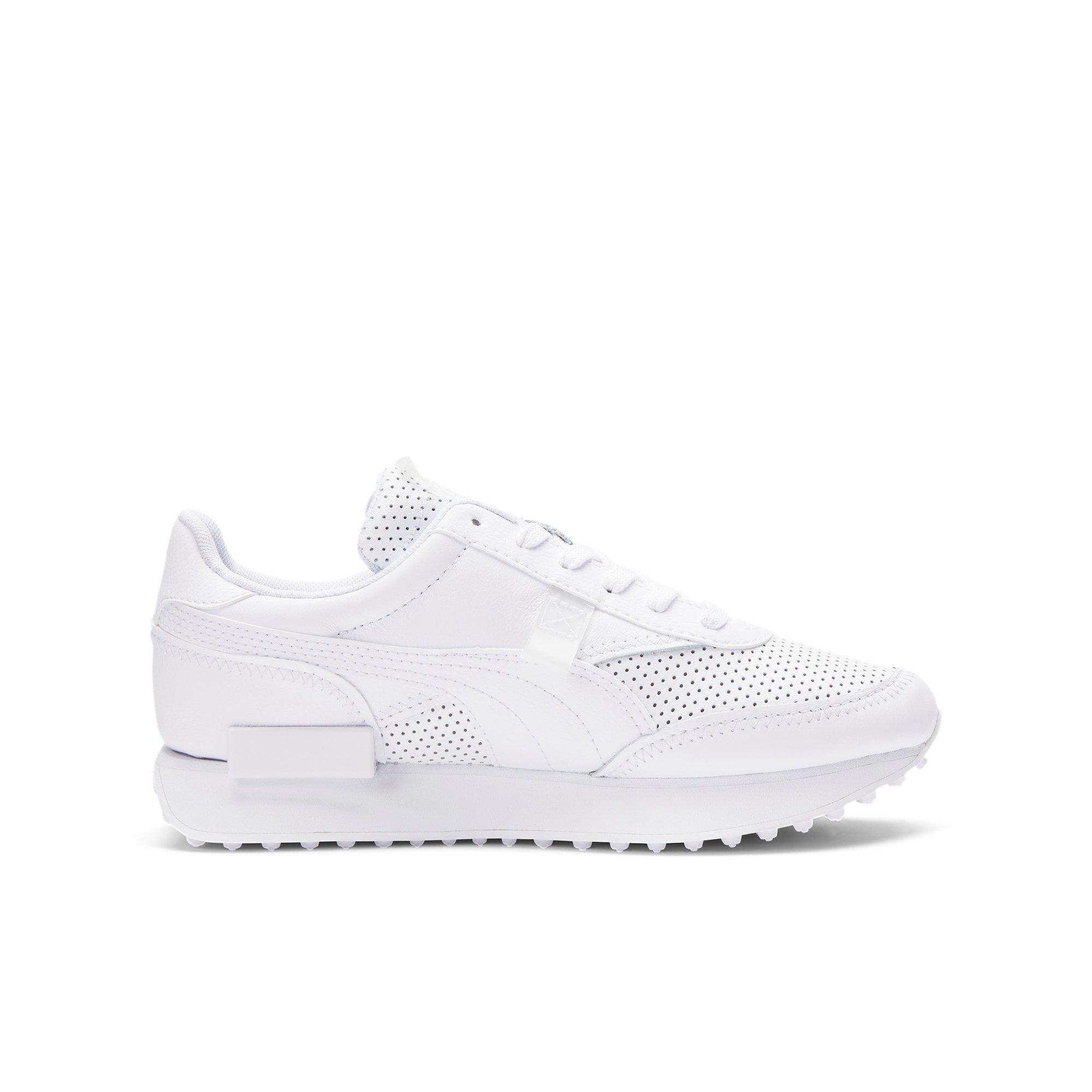 puma future rider white ice