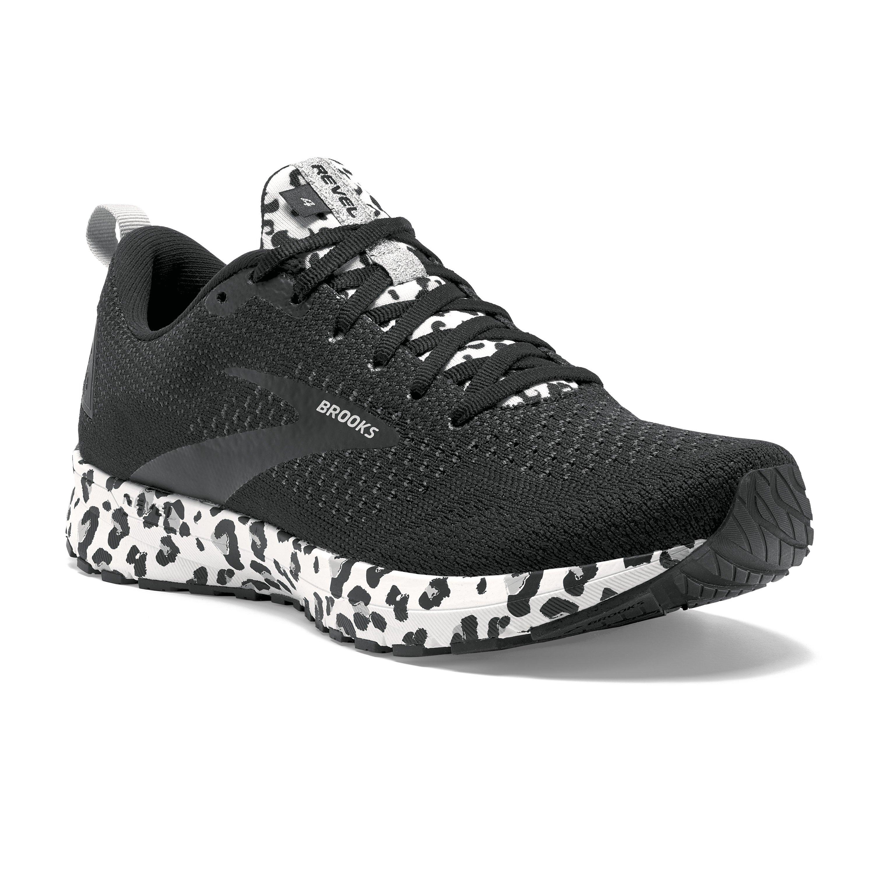 brooks snow leopard revel 4