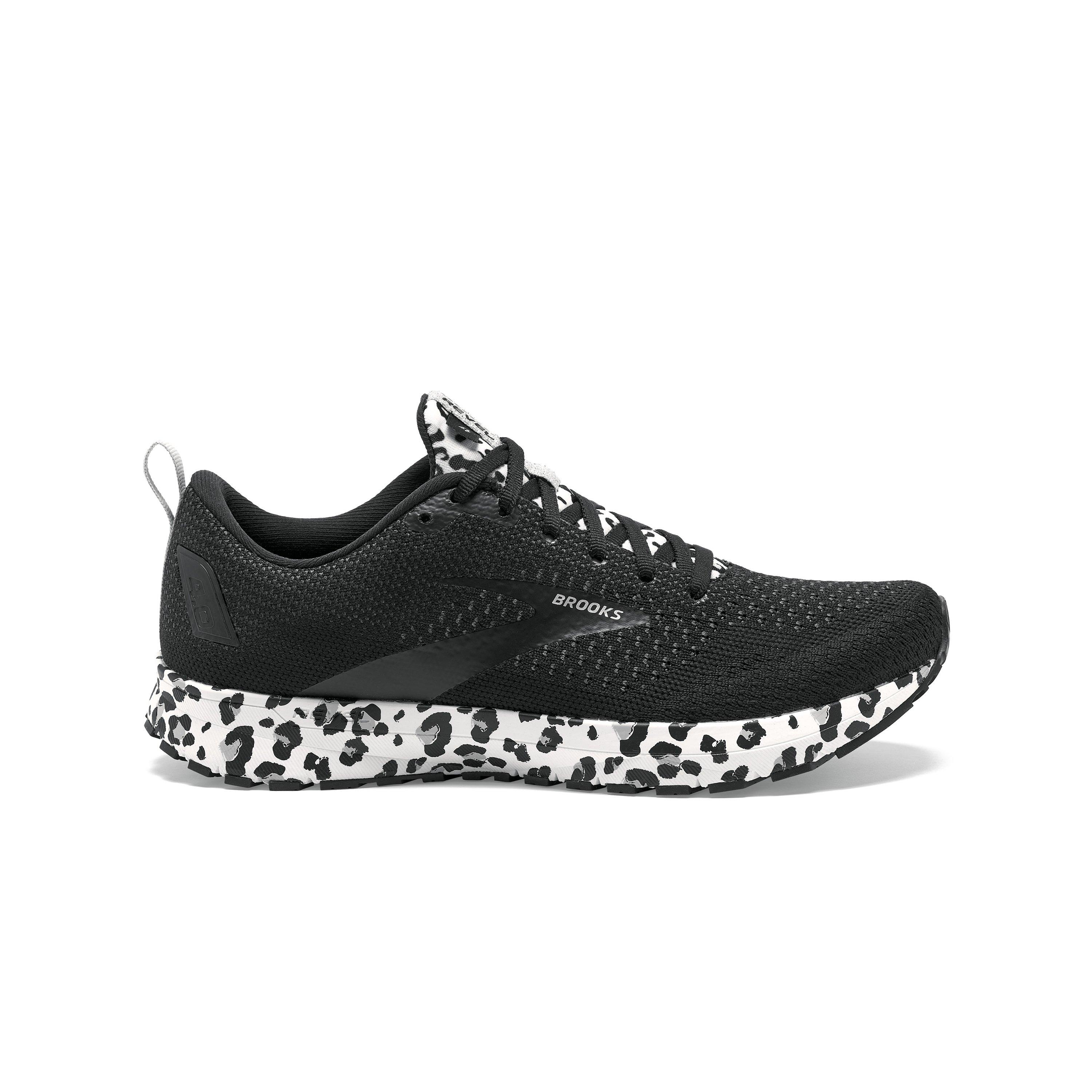 leopard print brooks tennis shoes
