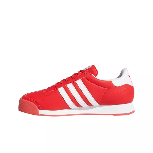 Simuler krølle konkurrerende adidas Samoa "Red/Red" Men's Shoe - Hibbett | City Gear