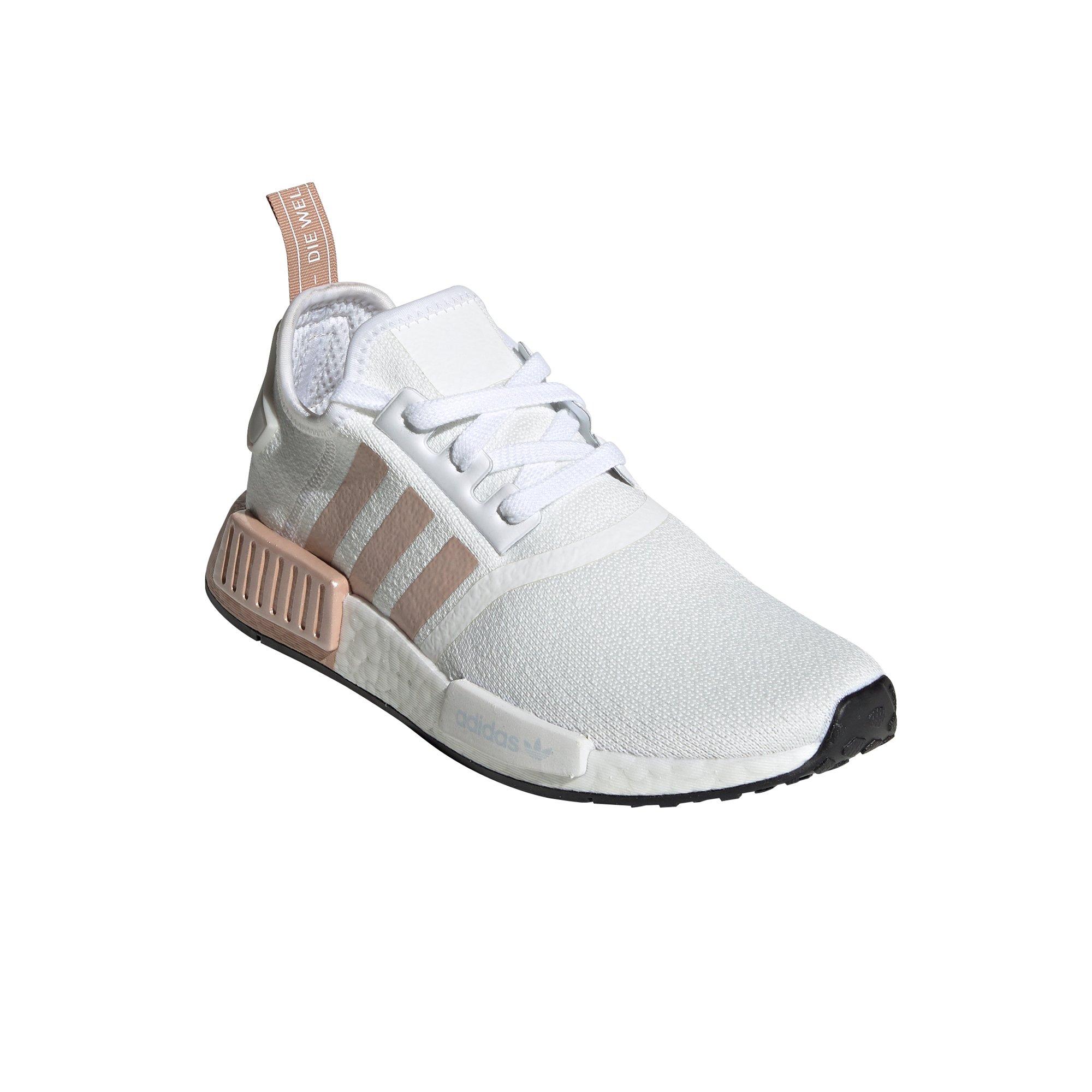 Women's adidas nmd r1 casual shoes white ash outlet pearl