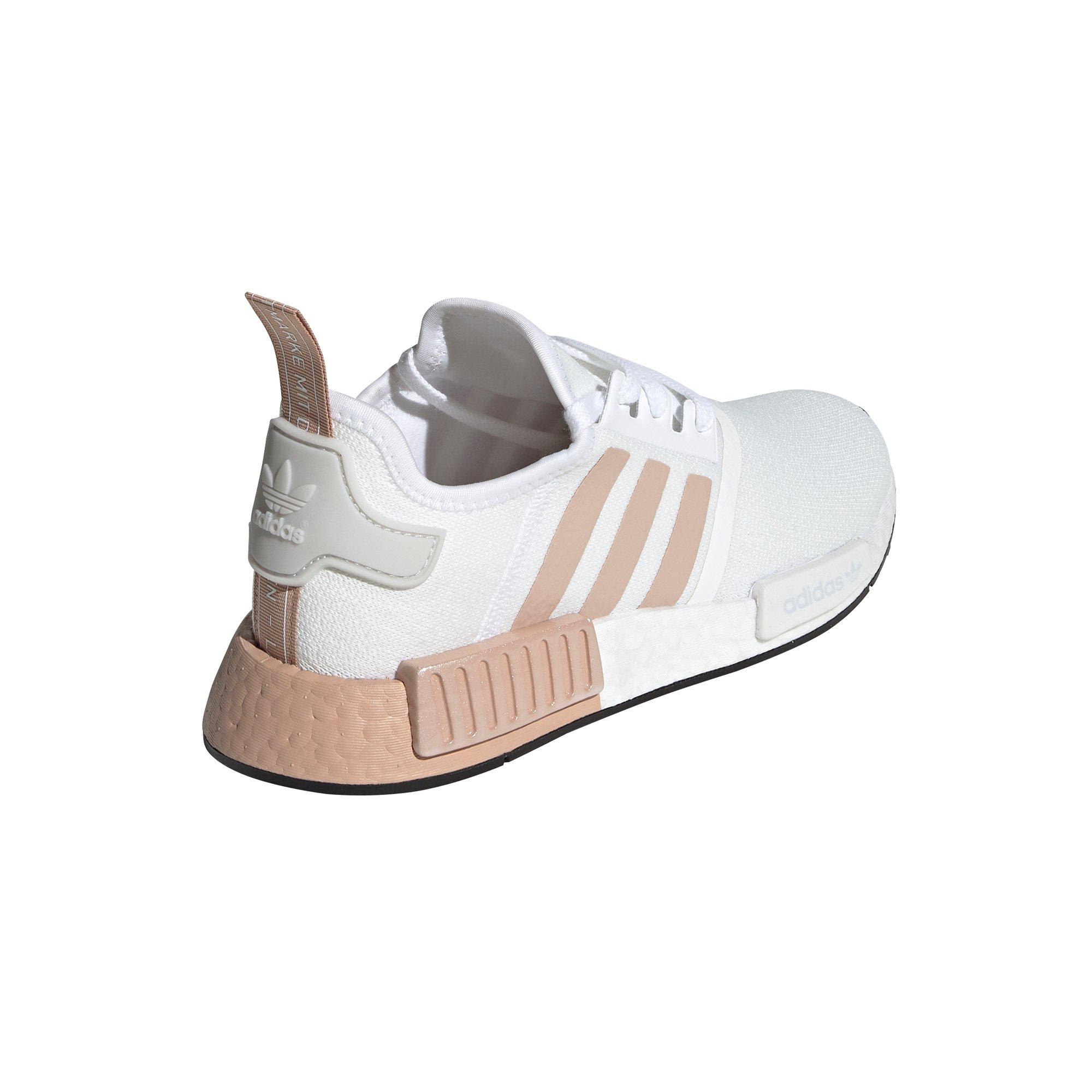 Women's adidas nmd r1 shop casual shoes white/ash pearl/white