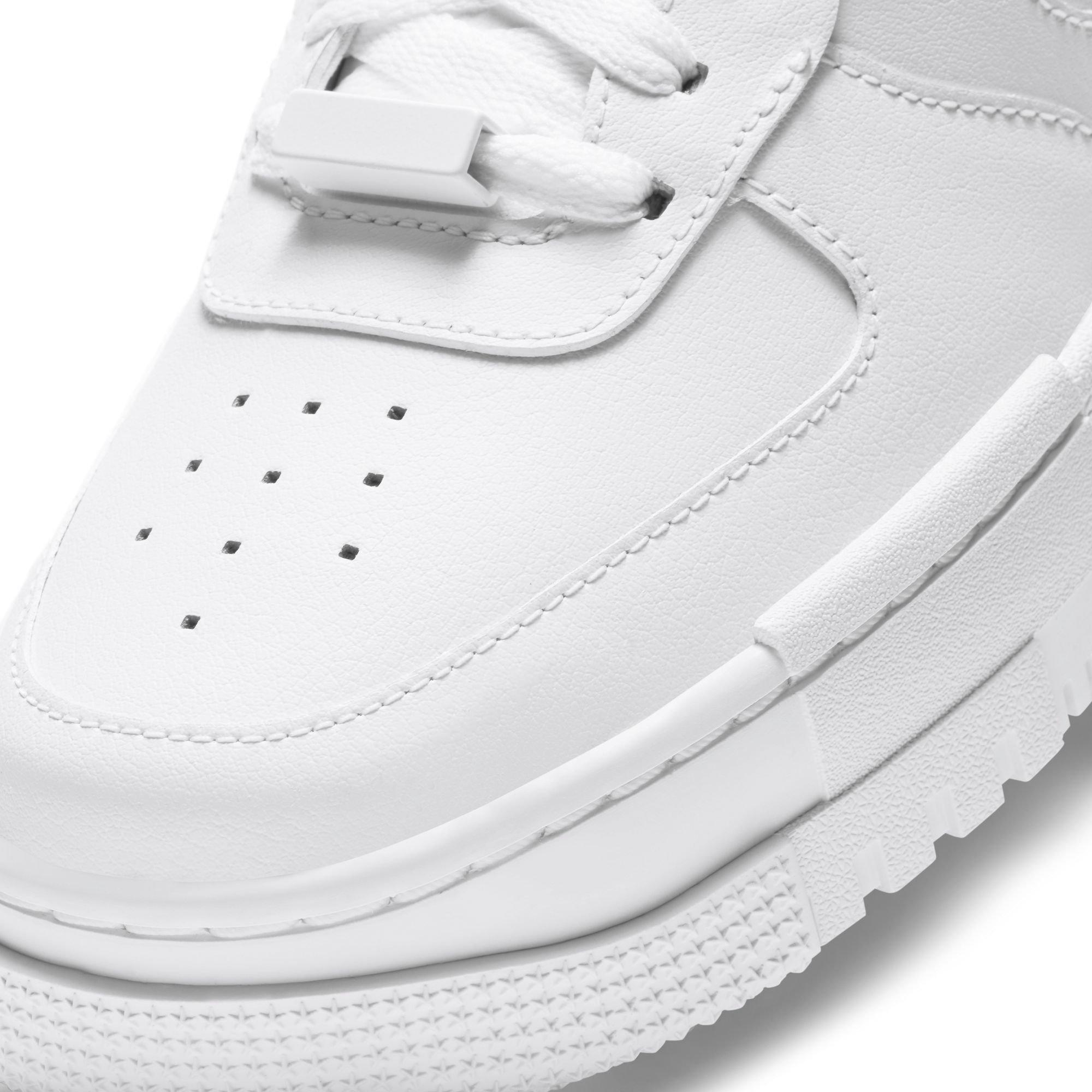 Nike Air Force 1 Pixel "White/Black/Sail" Women's Shoe - WHITE Thumbnail View 3