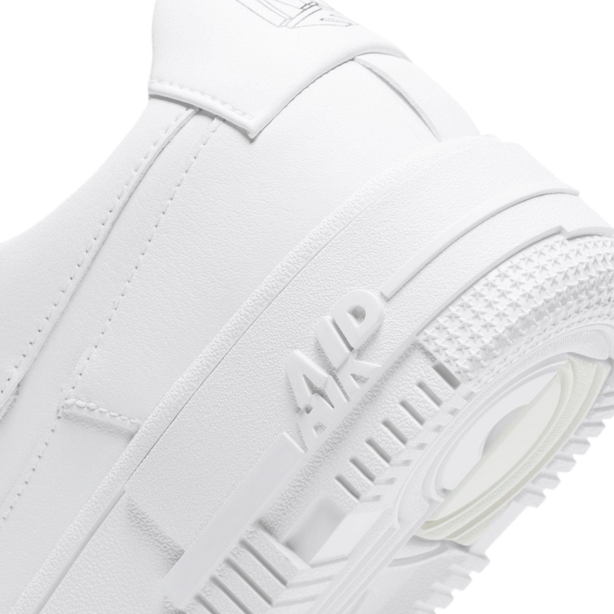 Nike Air Force 1 Pixel "White/Black/Sail" Women's Shoe - WHITE Thumbnail View 4