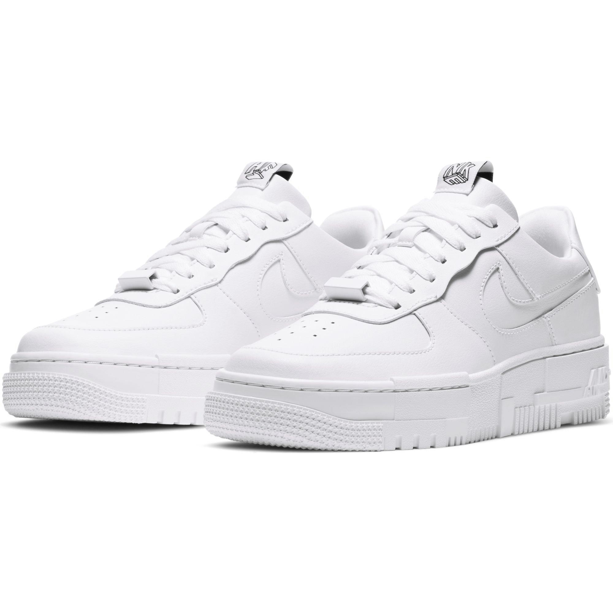 Nike Air Force 1 Pixel "White/Black/Sail" Women's Shoe - WHITE Thumbnail View 9