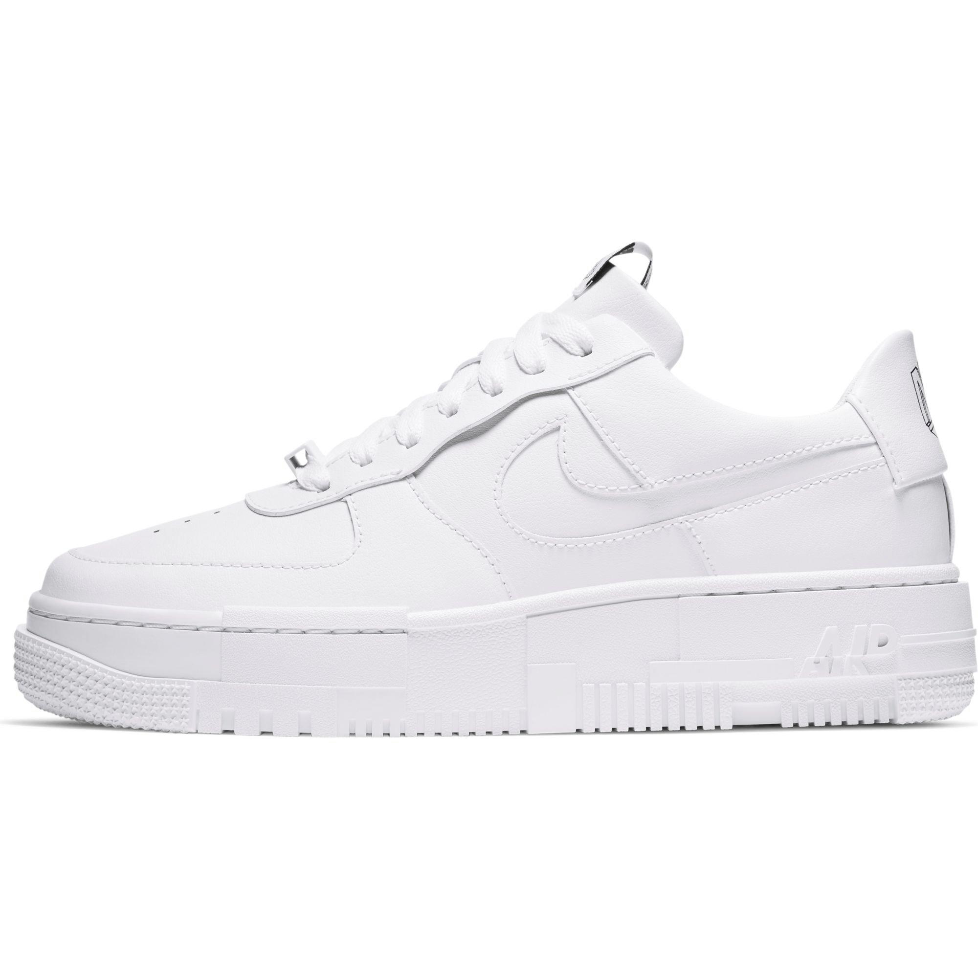 Nike Air Force 1 Pixel "White/Black/Sail" Women's Shoe - WHITE Thumbnail View 5