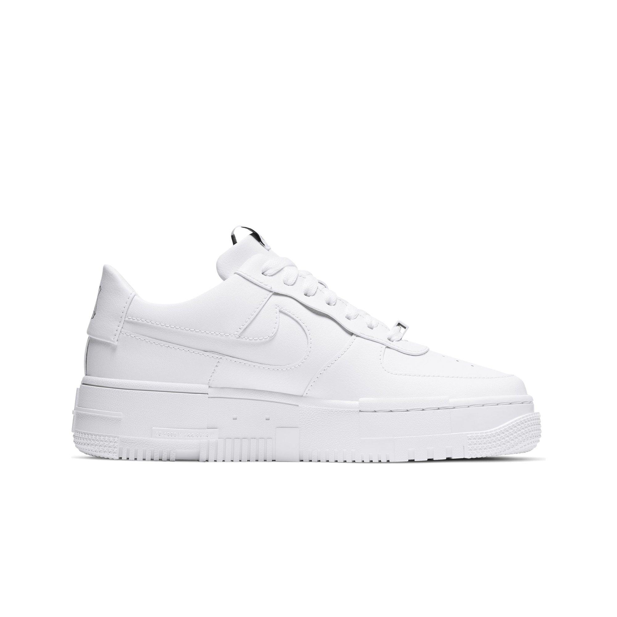 women's air force pixel white