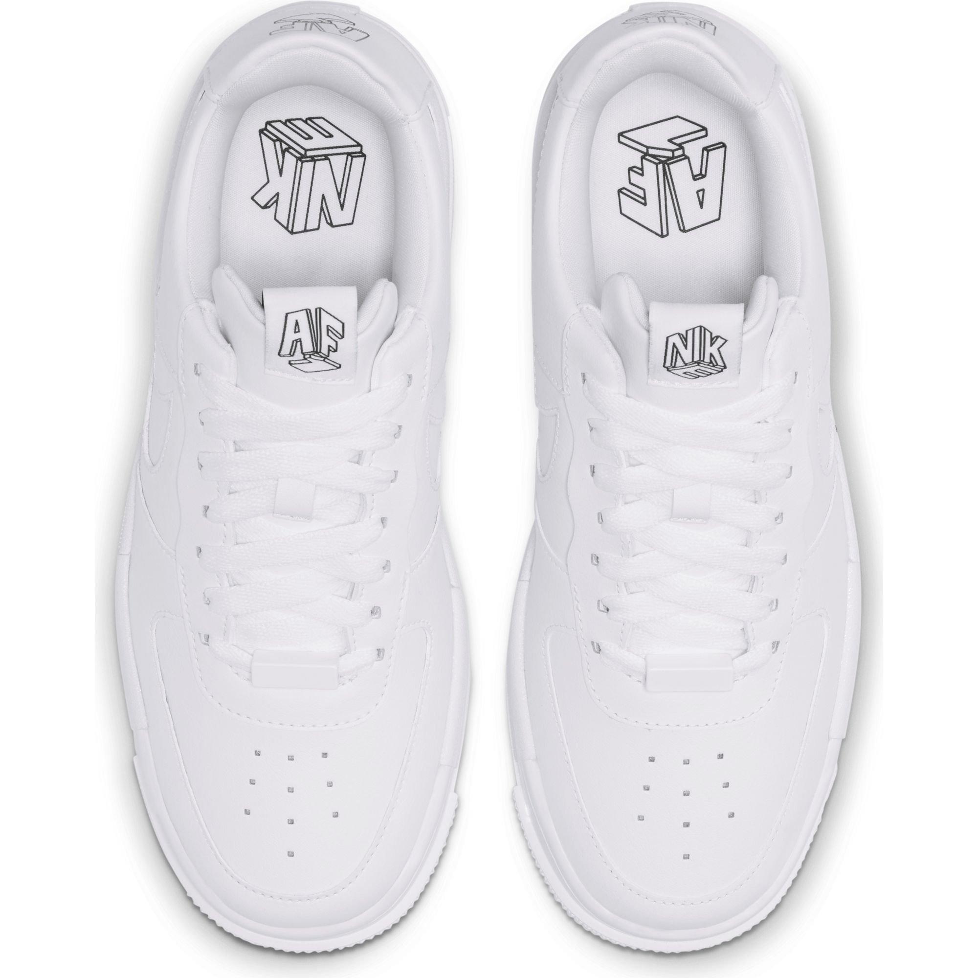 Nike Air Force 1 Pixel "White/Black/Sail" Women's Shoe - WHITE Thumbnail View 8