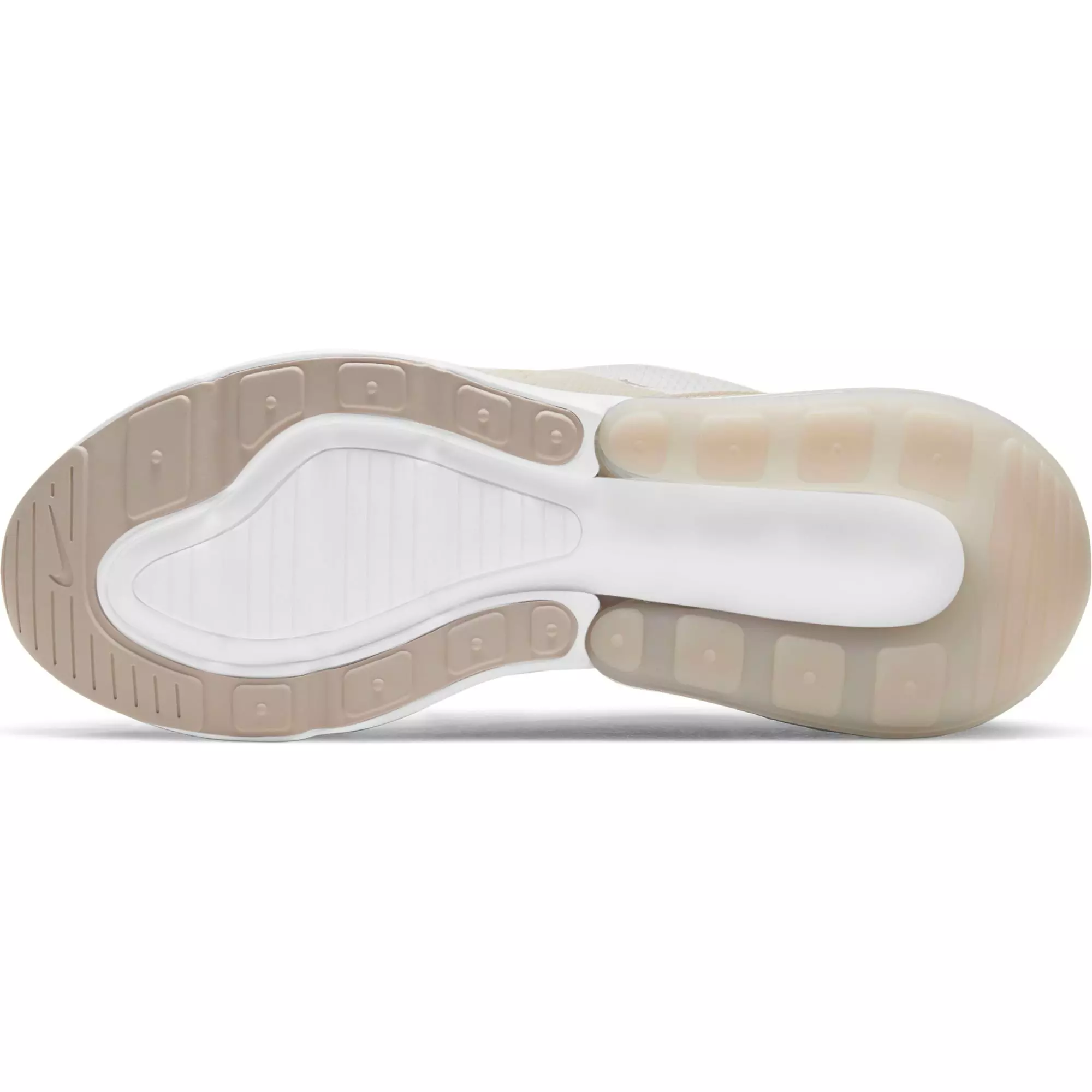 Nike Air Max 270 "Summit White/Black/Desert Sand" Women's Shoe - WHITE/TAN