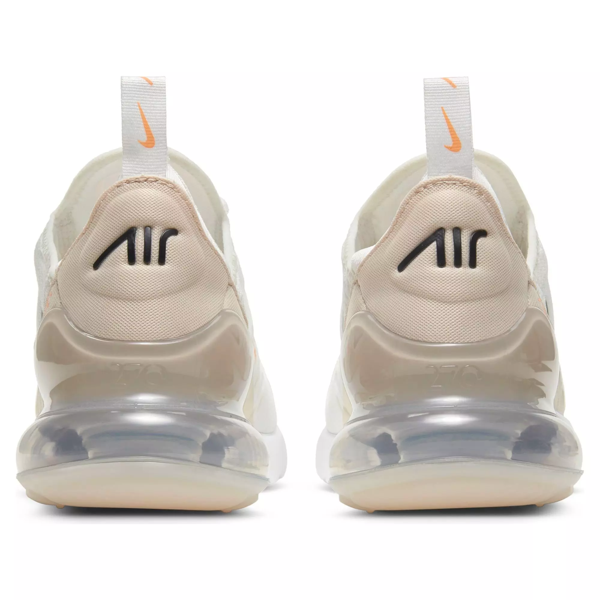 Nike Air Max 270 "Summit White/Black/Desert Sand" Women's Shoe - WHITE/TAN