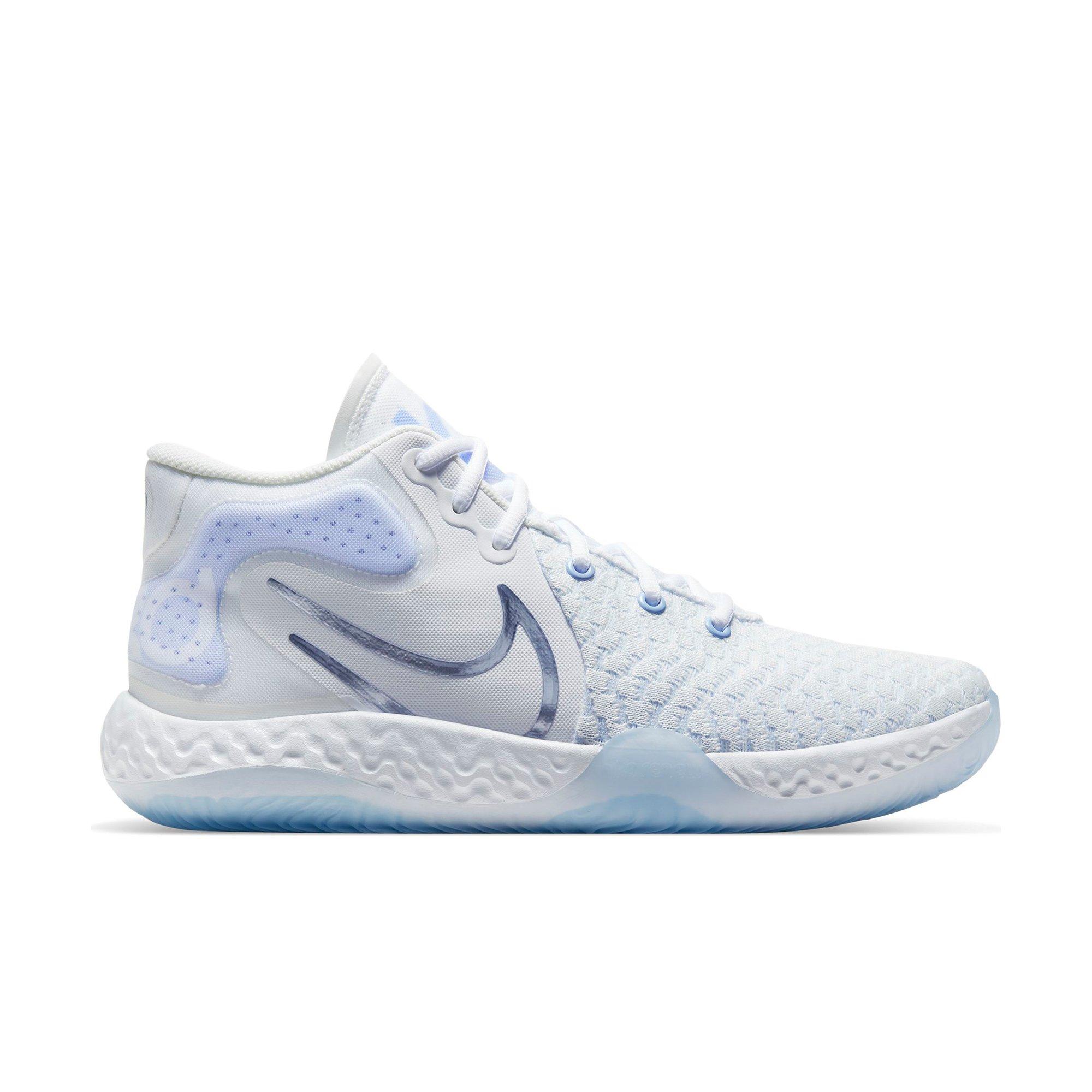 kd shoes white and blue