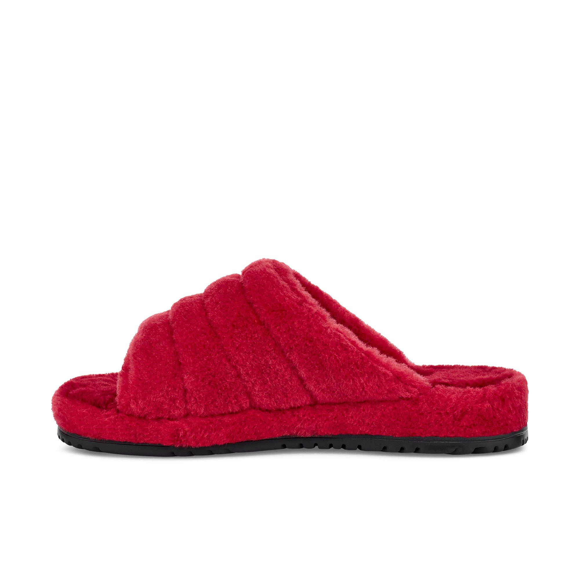 Red ugg discount fluff yeah slippers