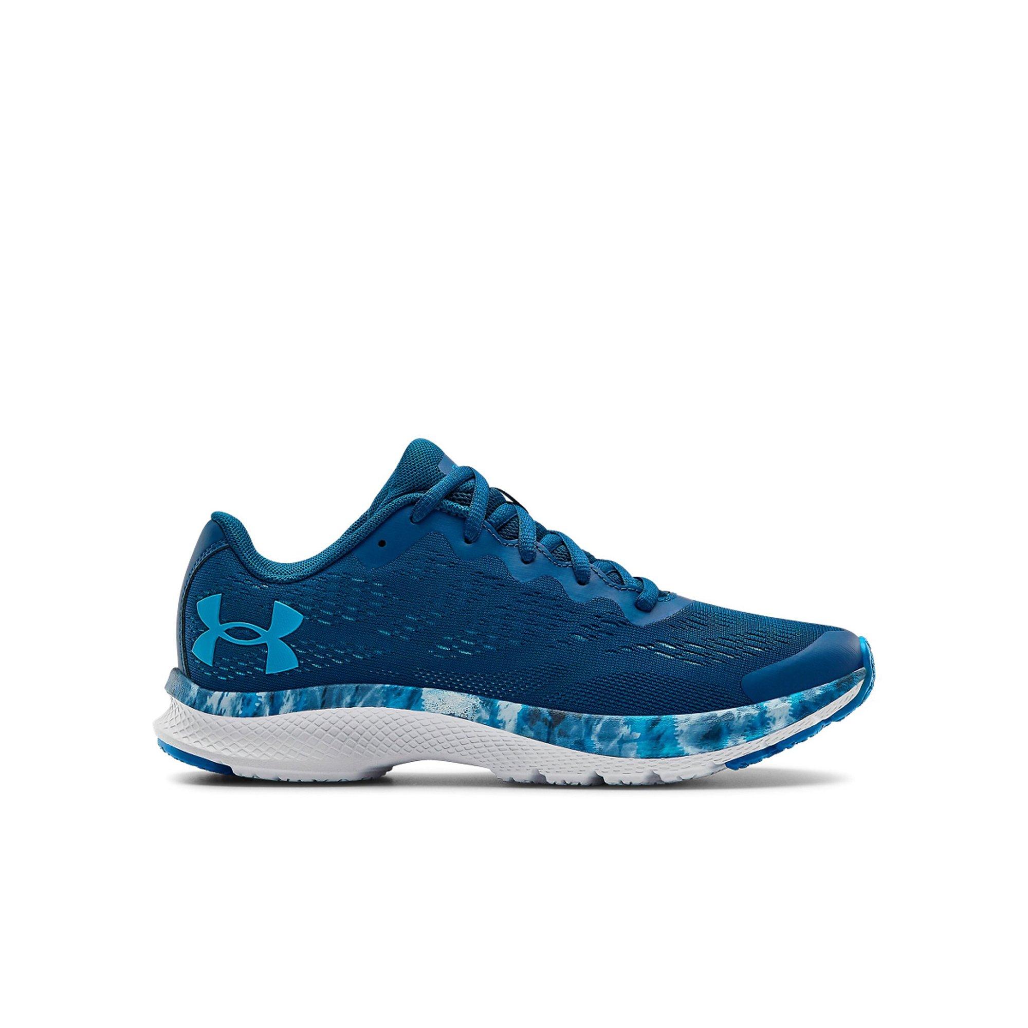 grade school ua charged bandit 5 camo running shoes