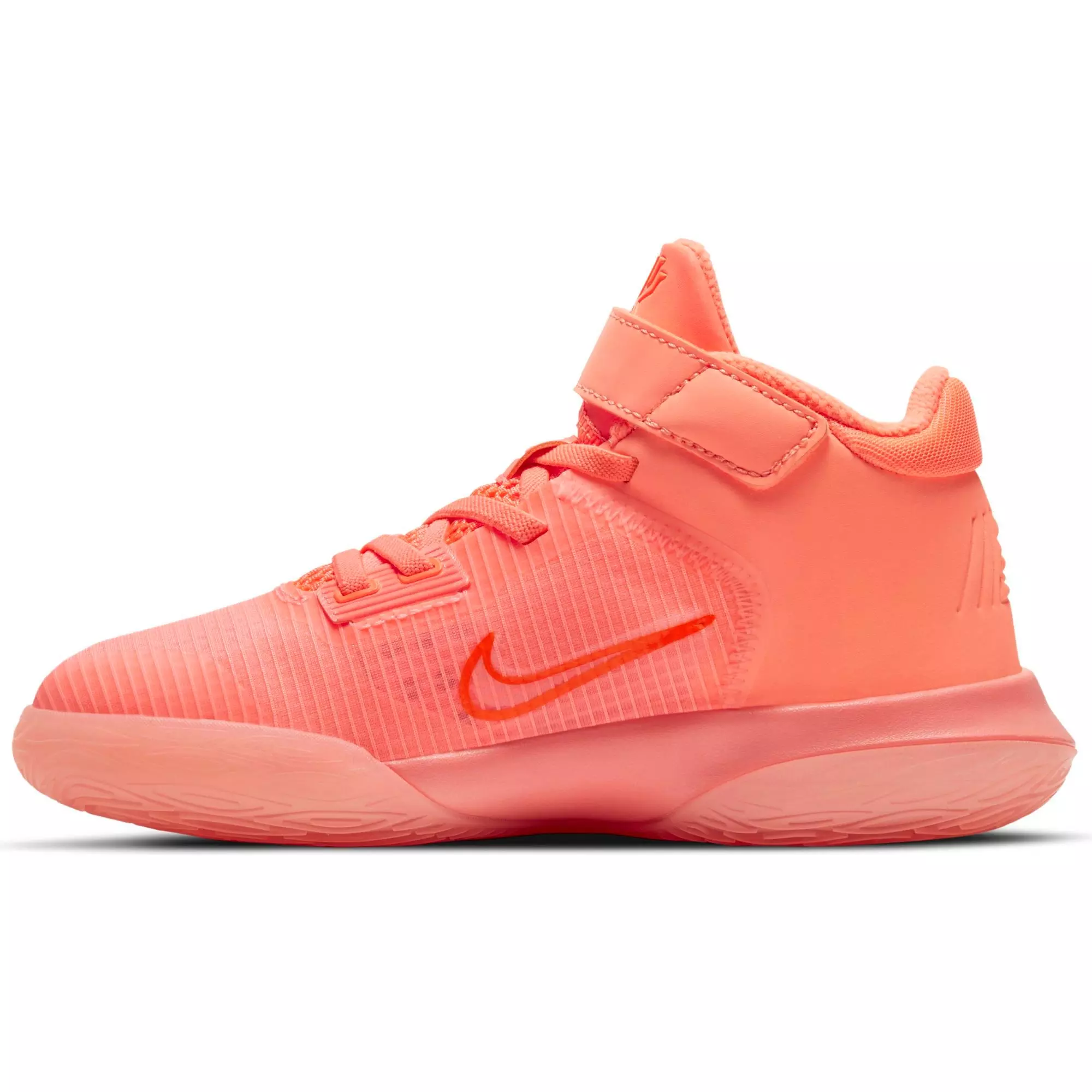 Nike Kyrie Flytrap 4 "Bright Mango/Crimson" Preschool Kids' Basketball Shoe - PINK
