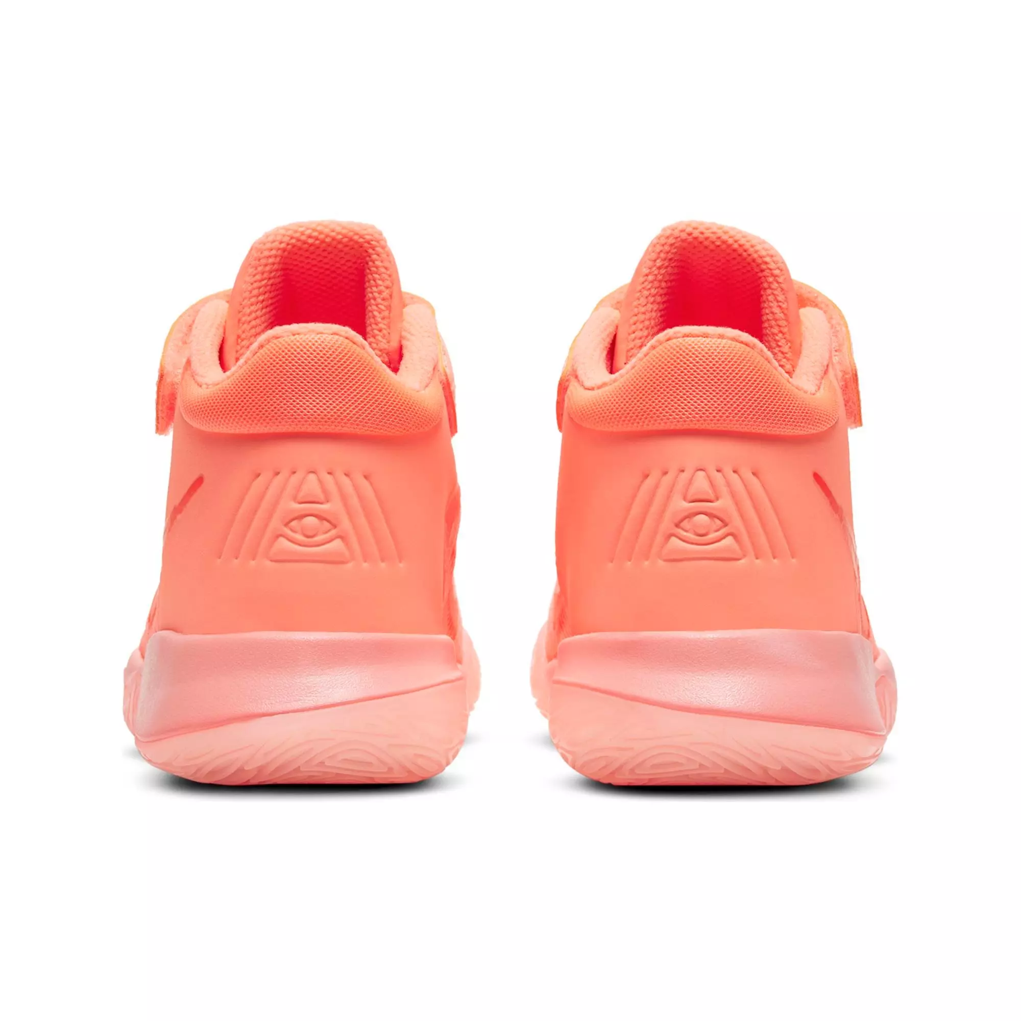 Nike Kyrie Flytrap 4 "Bright Mango/Crimson" Preschool Kids' Basketball Shoe - PINK