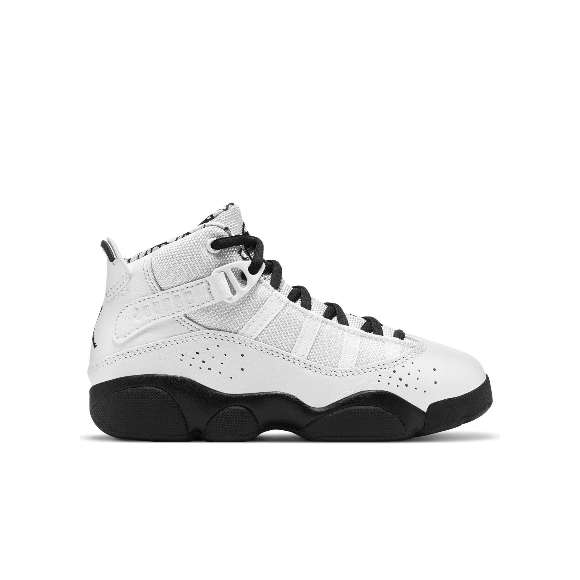 jordan 6 rings black white gold