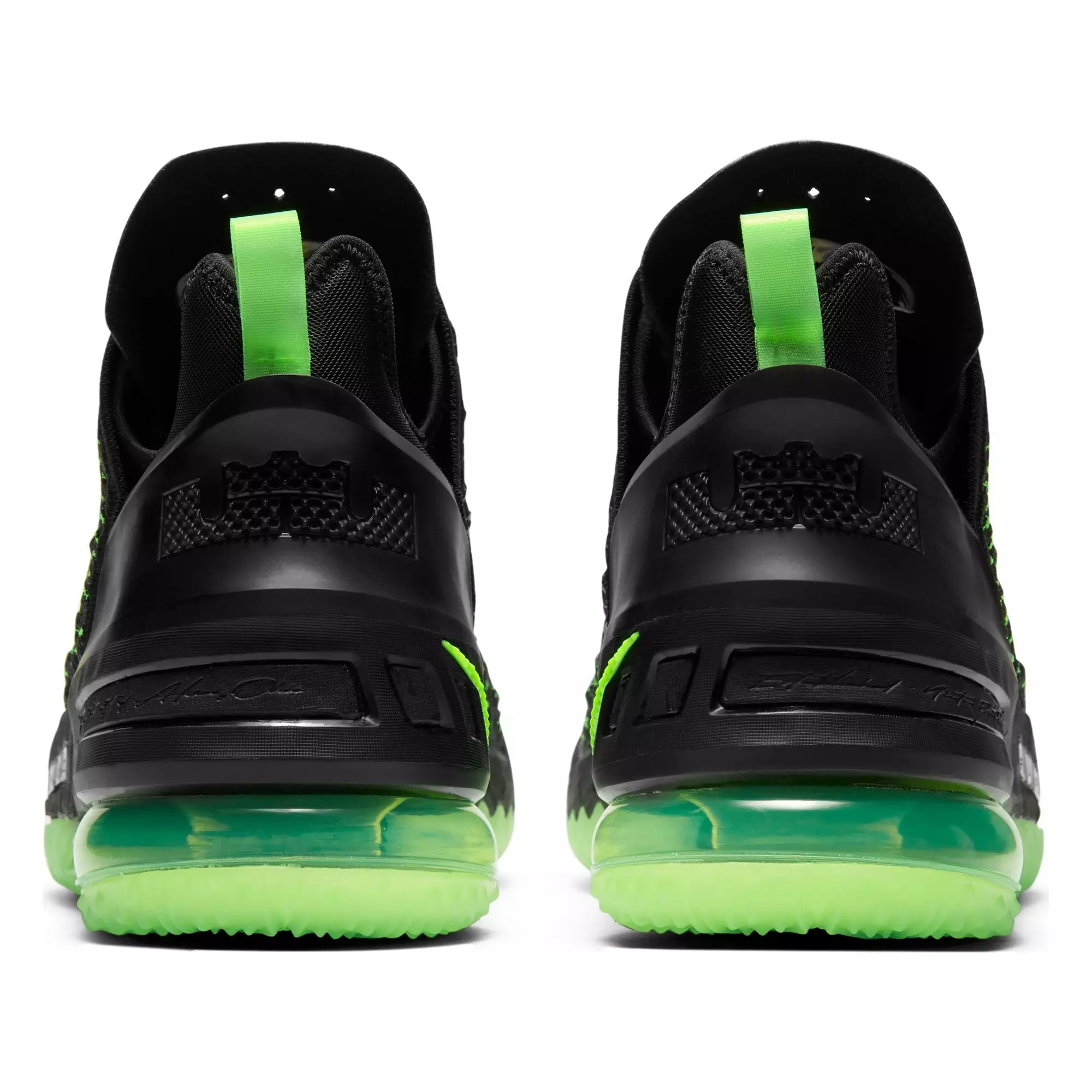 Nike Lebron 18 "Black/Electric Green" Men's Basketball Shoe - BLACK
