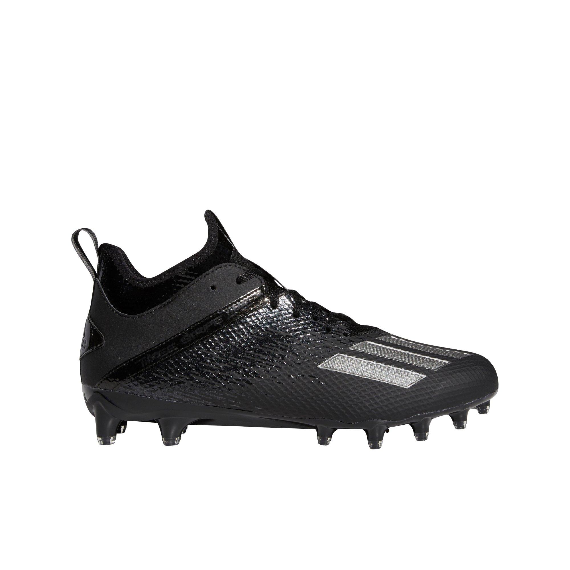 black and white adidas cleats