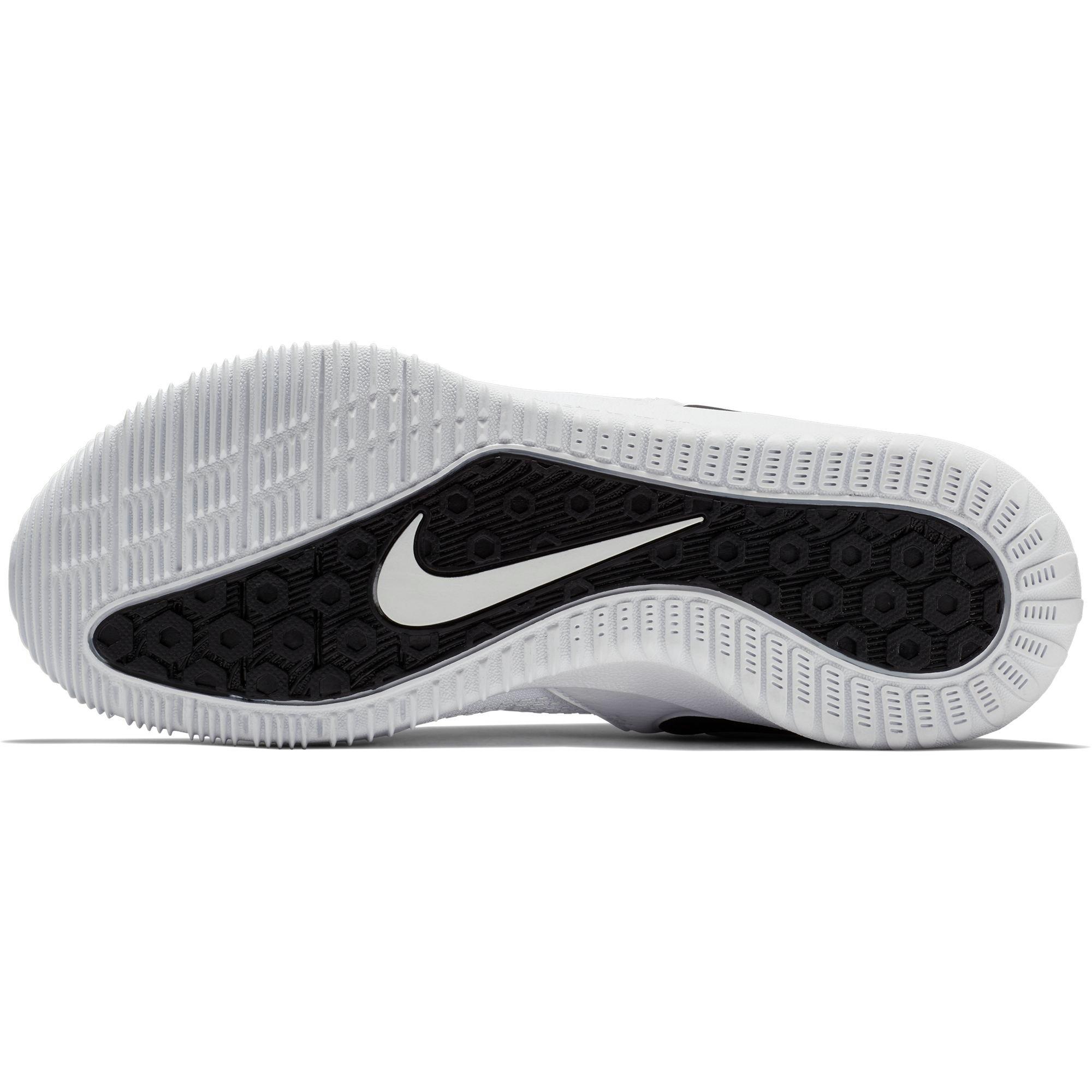 Nike Zoom HyperAce 2 "White/Black" Women's Volleyball Shoe - WHITE/BLACK Thumbnail View 5