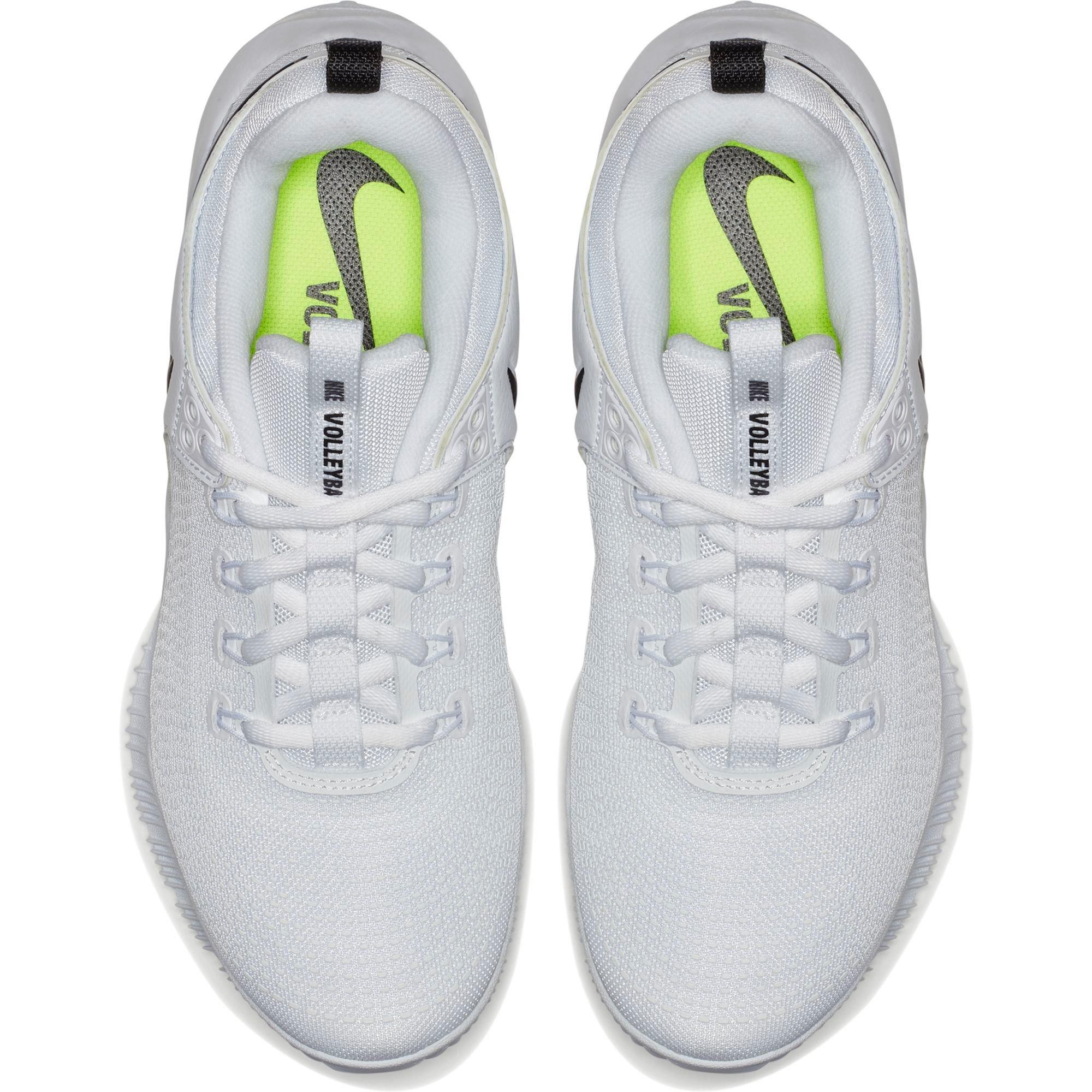 Nike Zoom HyperAce 2 "White/Black" Women's Volleyball Shoe - WHITE/BLACK Thumbnail View 7