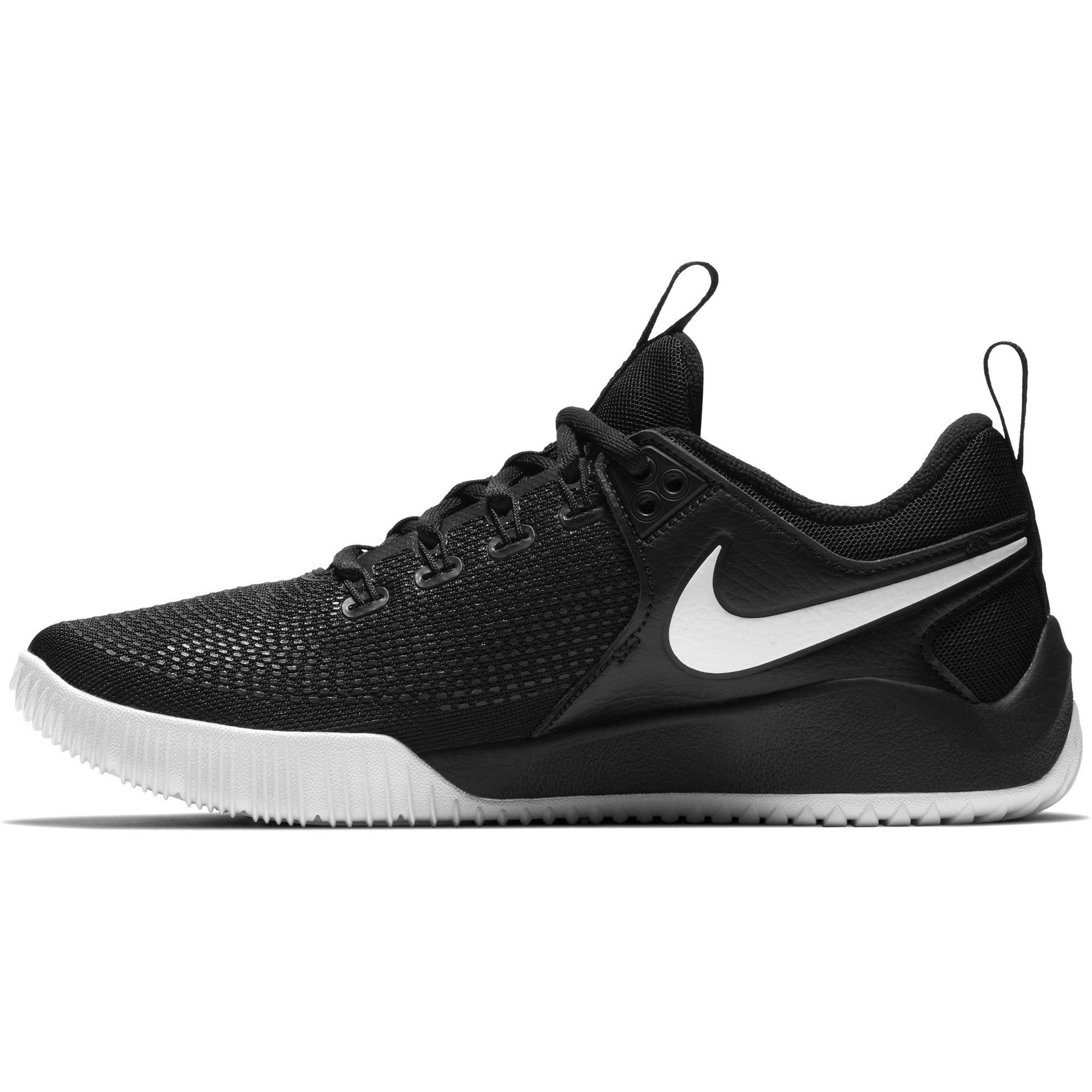 Nike Zoom HyperAce 2 "Black/White" Women's Volleyball Shoe - BLACK/WHITE Thumbnail View 4