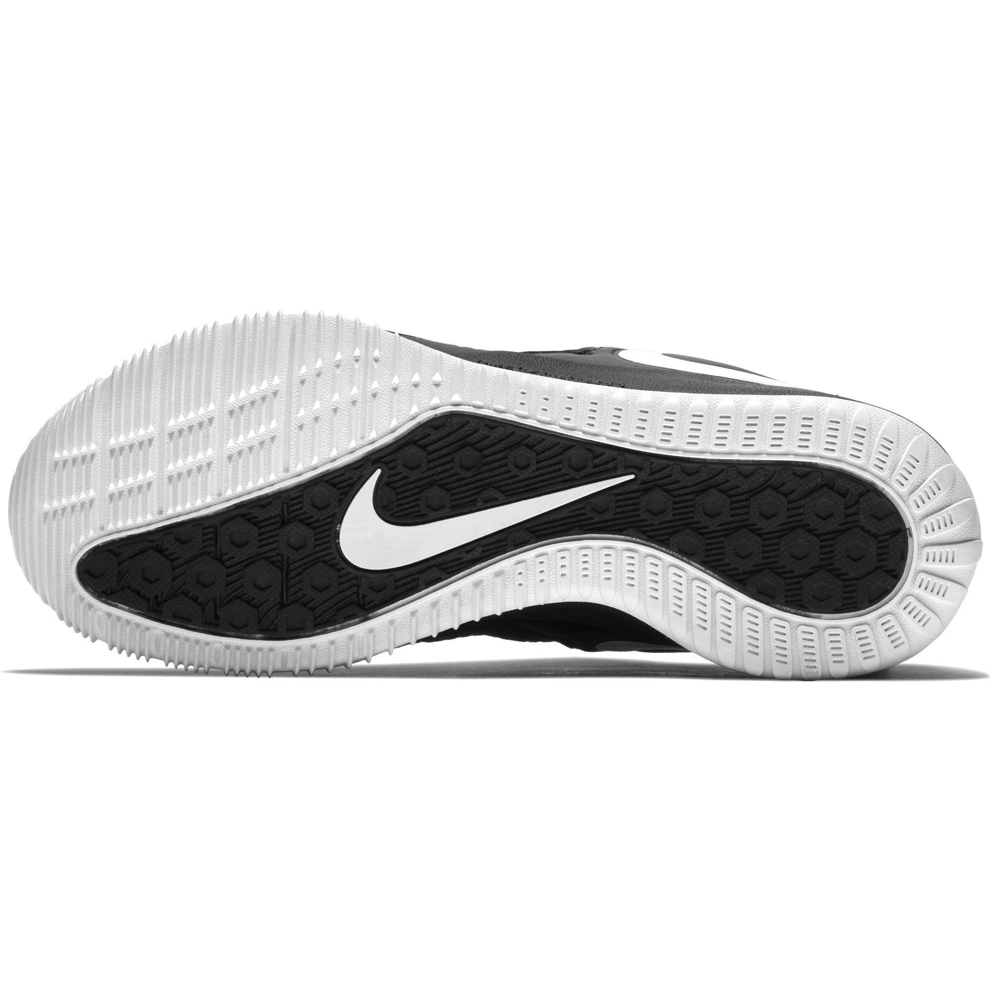 Nike Zoom HyperAce 2 "Black/White" Women's Volleyball Shoe - BLACK/WHITE Thumbnail View 5
