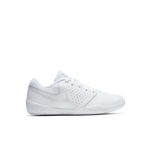 Girls white cheap cheerleading shoes