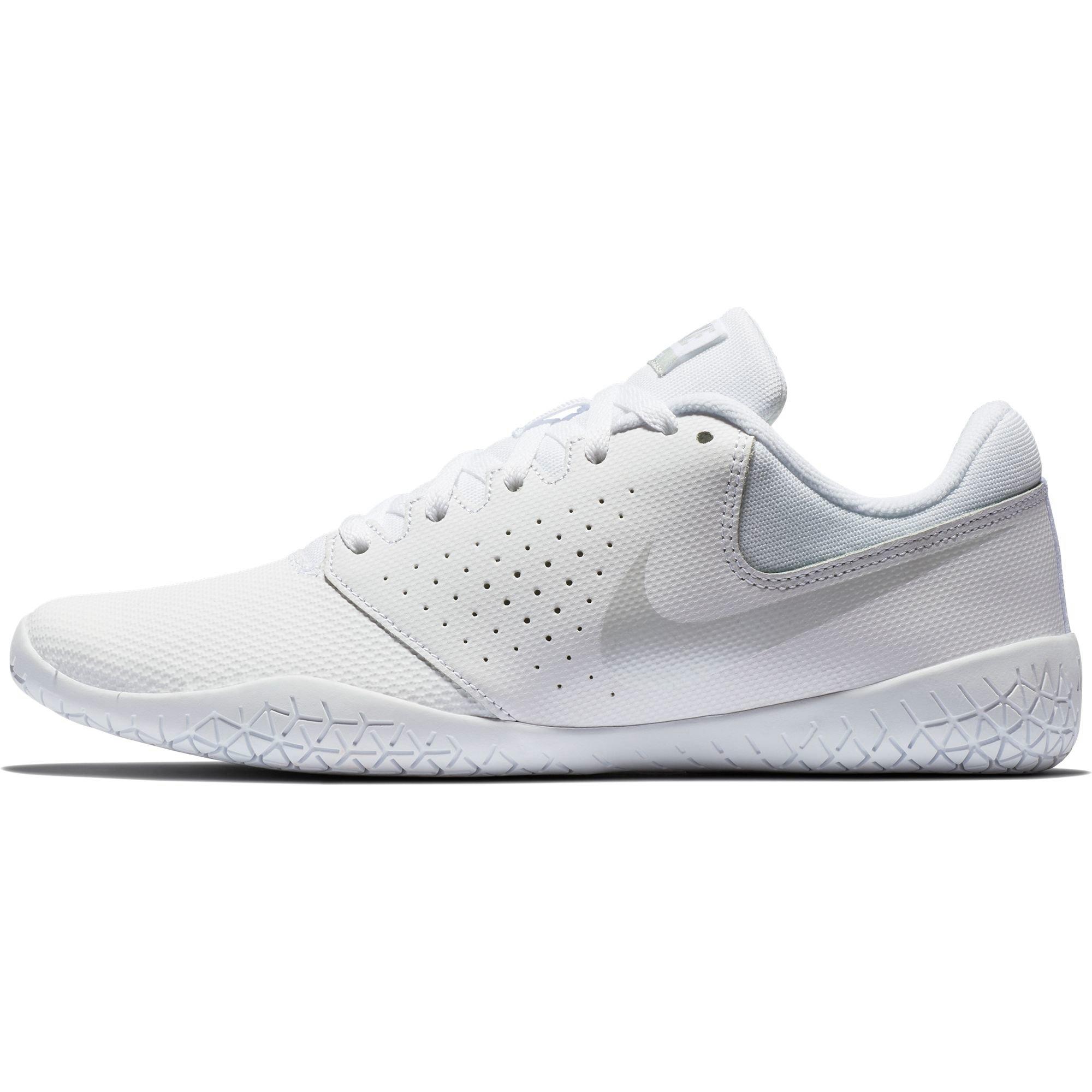 Nike white clearance cheer shoes