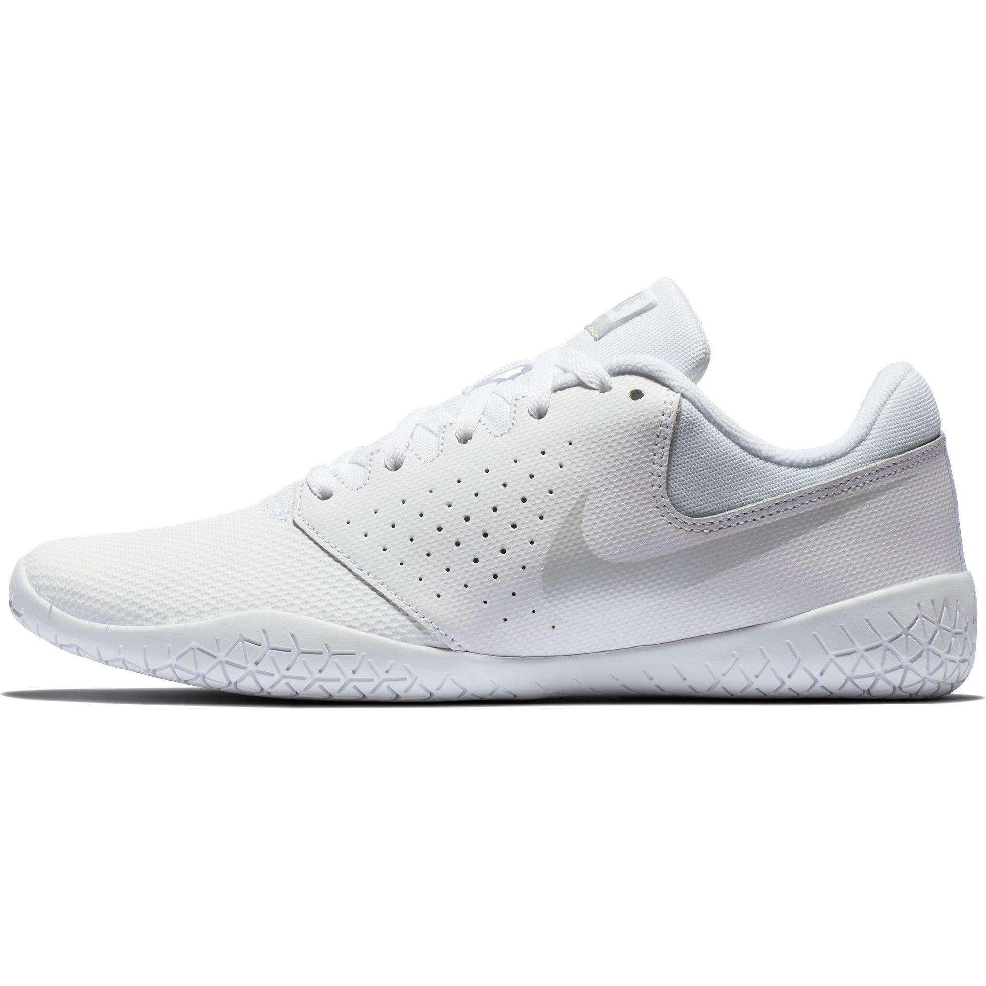 Nike Sideline IV "Platinum White" Women's Cheerleading Shoe - WHITE Thumbnail View 3