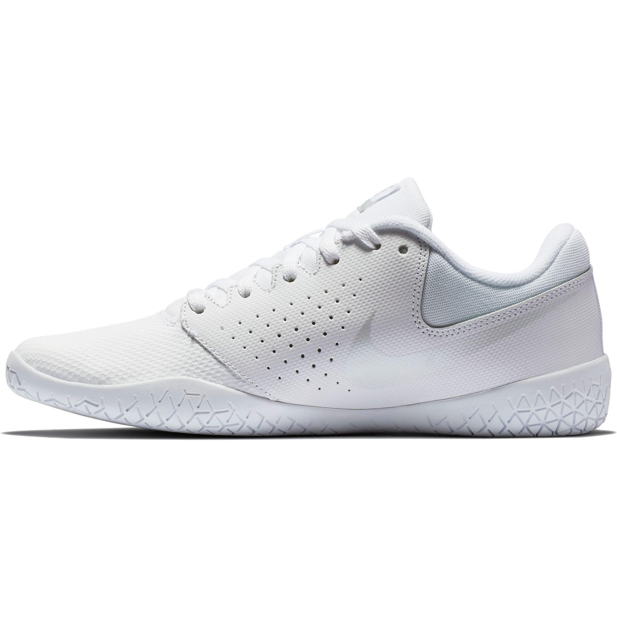 white nike cheer shoes