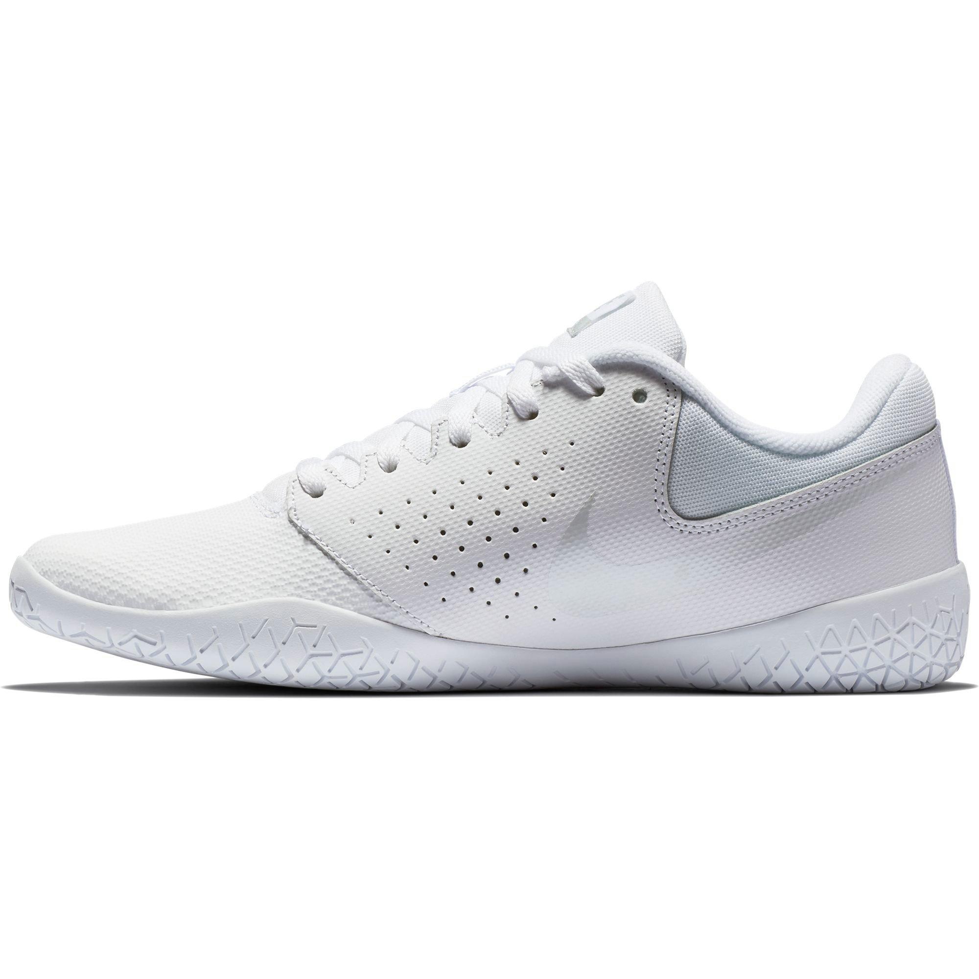 Nike Sideline IV "Platinum White" Women's Cheerleading Shoe - WHITE Thumbnail View 4