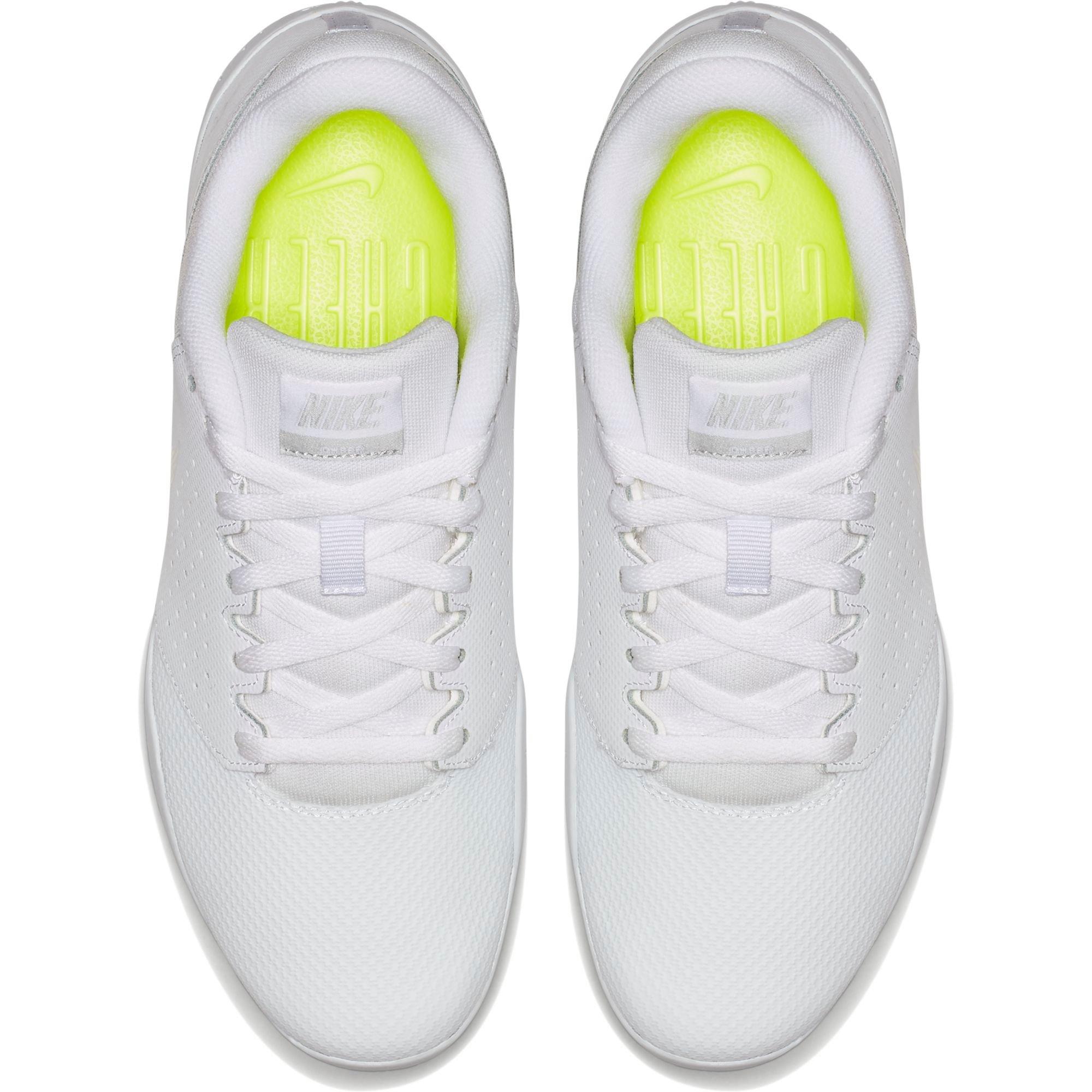 Nike Sideline IV "Platinum White" Women's Cheerleading Shoe - WHITE Thumbnail View 7