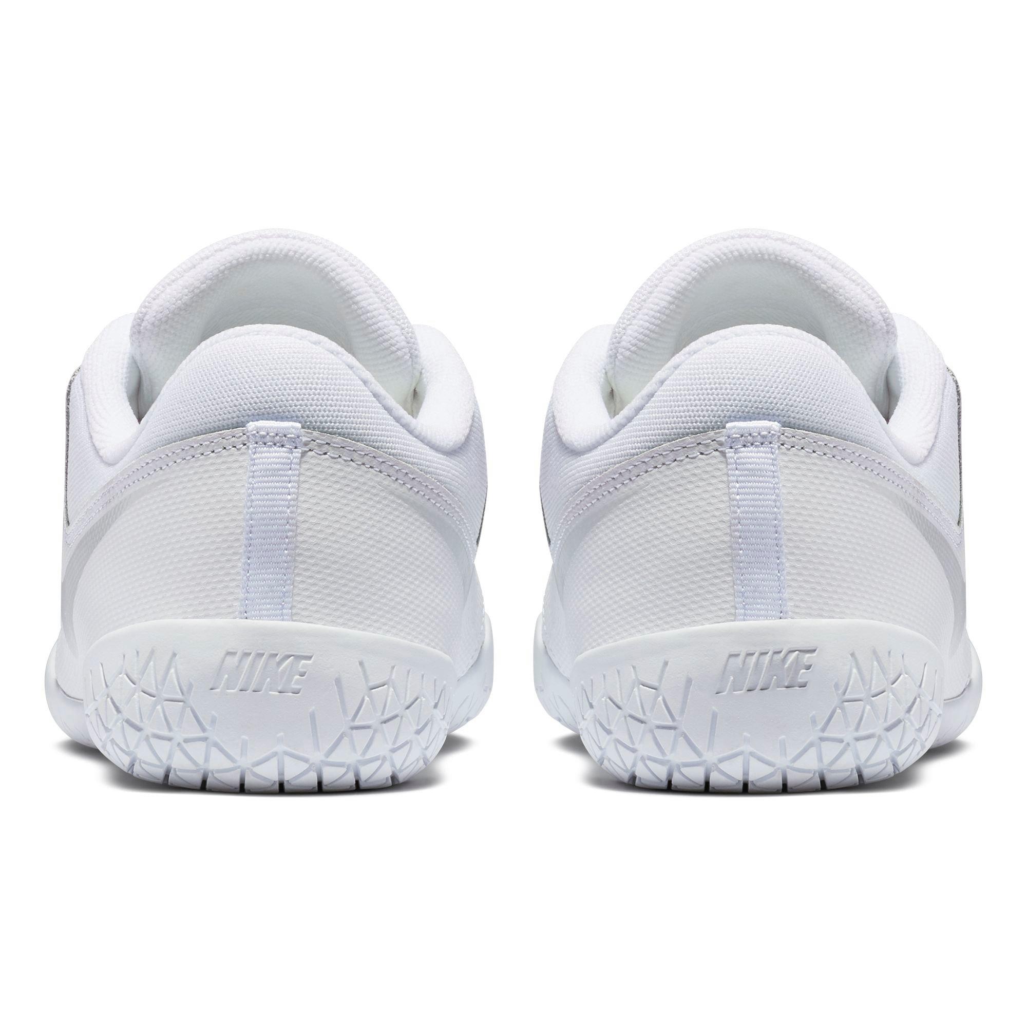 Nike Sideline IV "Platinum White" Women's Cheerleading Shoe - WHITE Thumbnail View 8