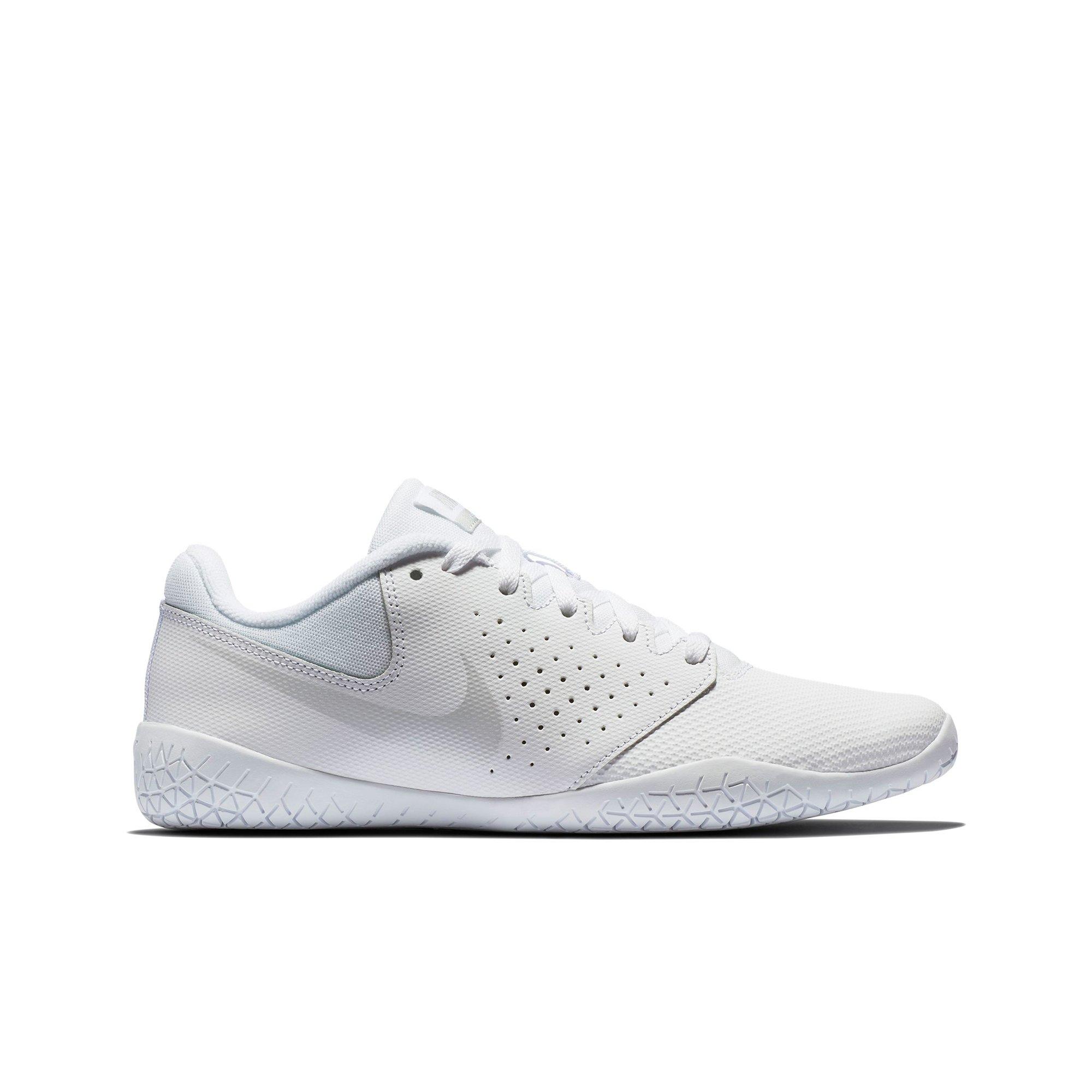 Nike Sideline IV "Platinum White" Women's Cheerleading Shoe - WHITE Thumbnail View 1