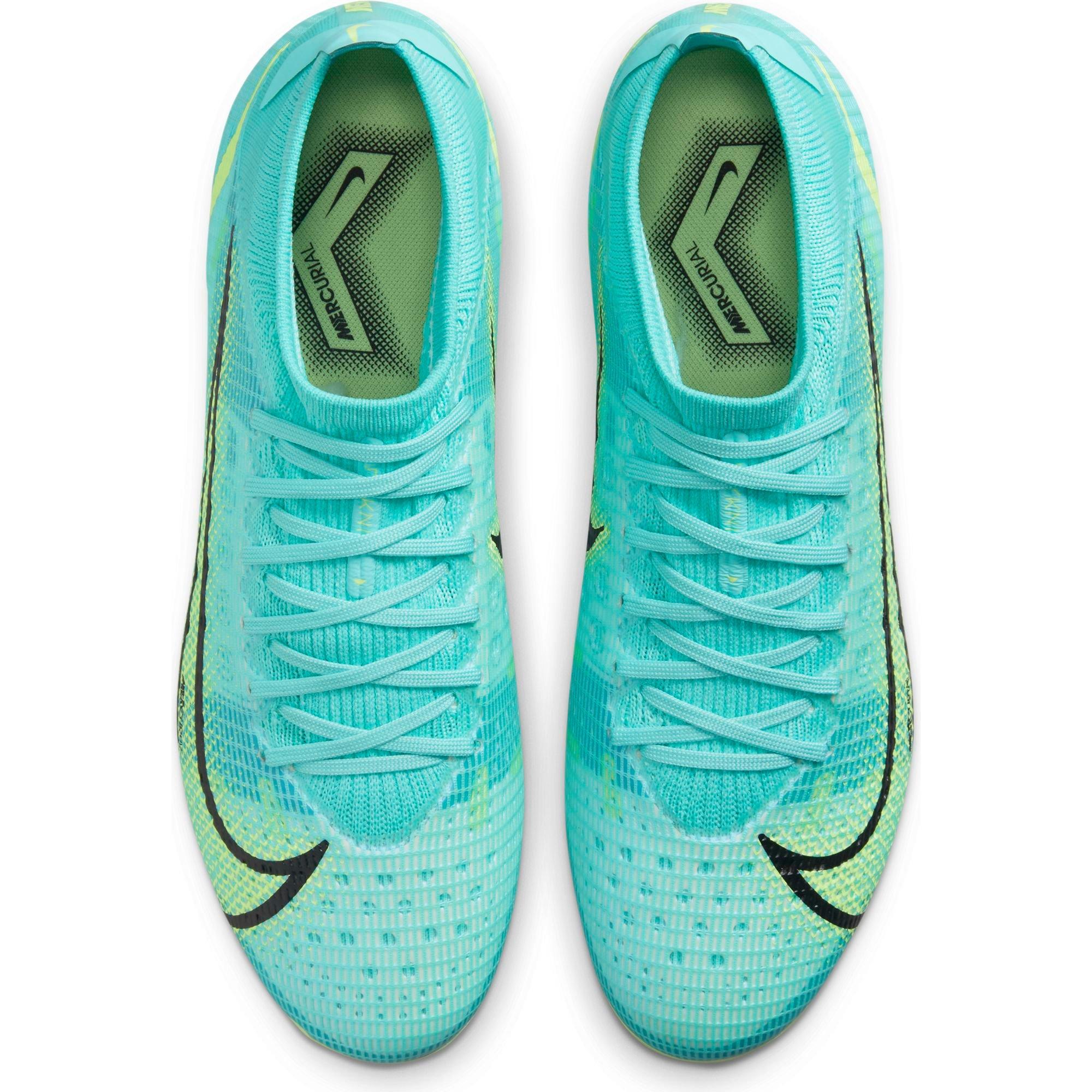 NIKE MERCURIAL VAPOR 14 PRO FG TURQUOZE/LIME - Soccer Plus