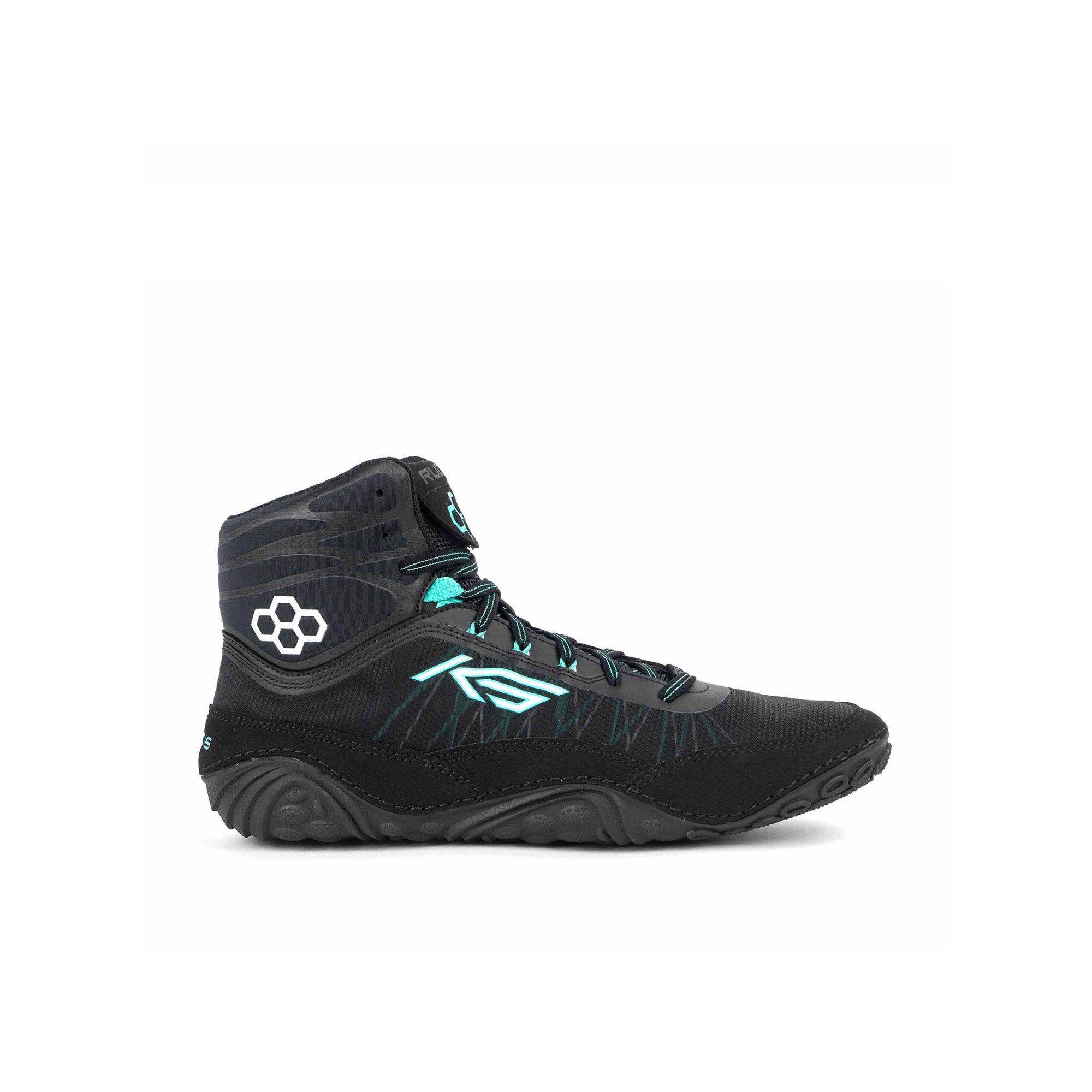 Teal hot sale wrestling shoes