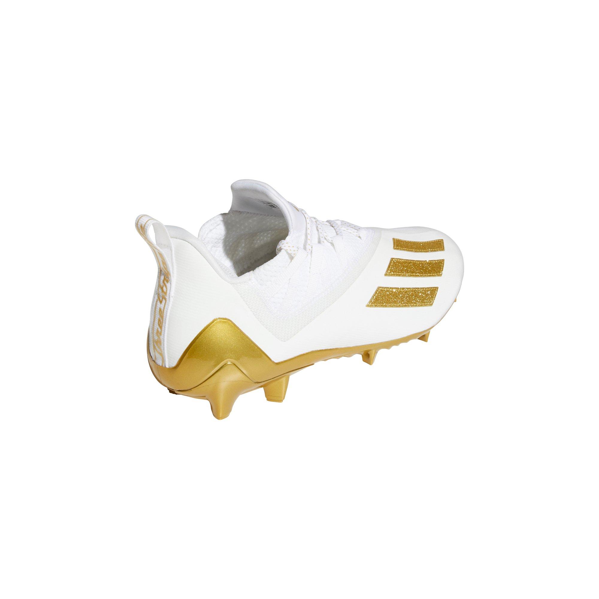 Adizero gold football cleats sale