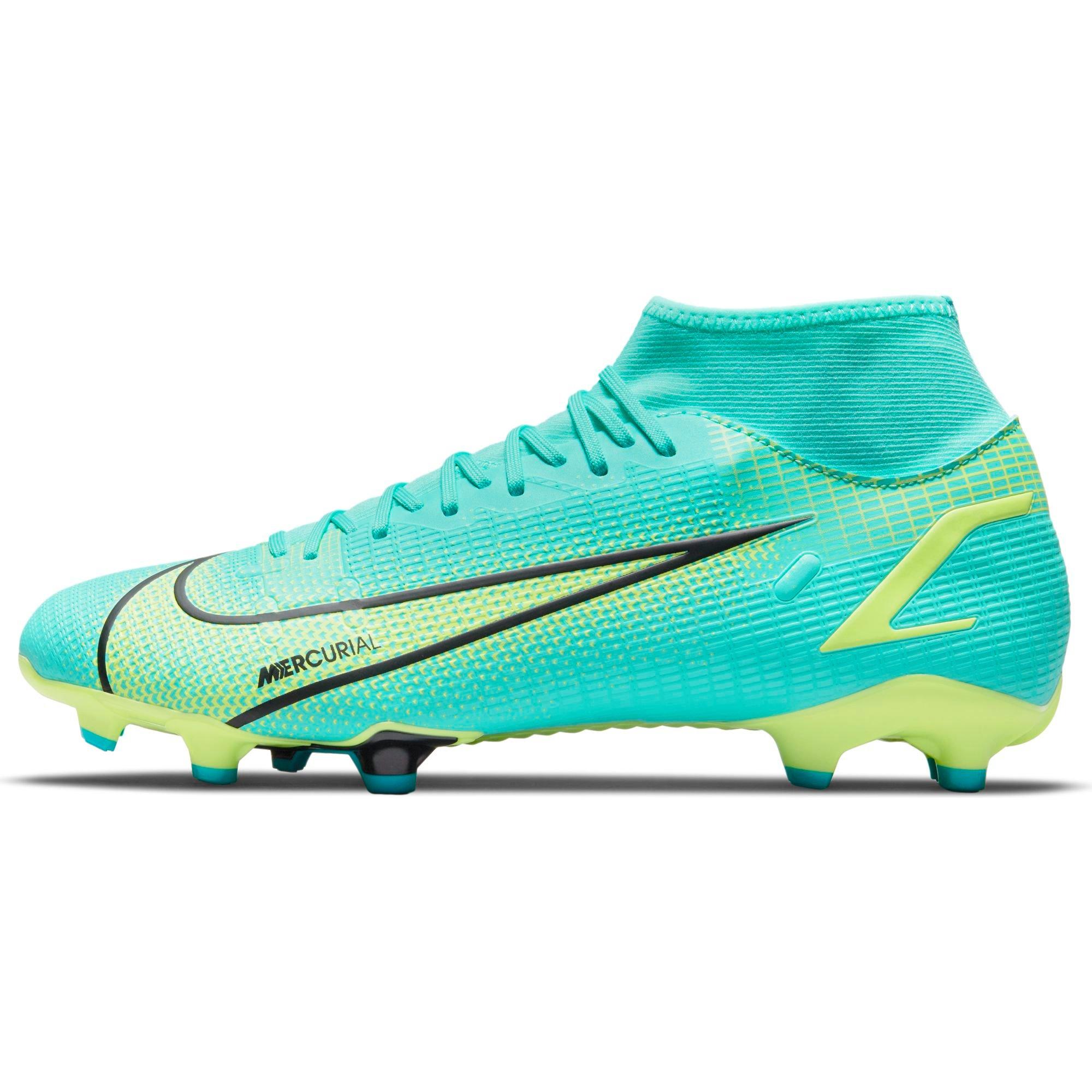 Nike Mercurial Vapor 14 Elite Firm Ground Cleats - Dynamic Turquoise/Lime  Glow/Off Noir CQ7635-403 – Soccer Zone USA