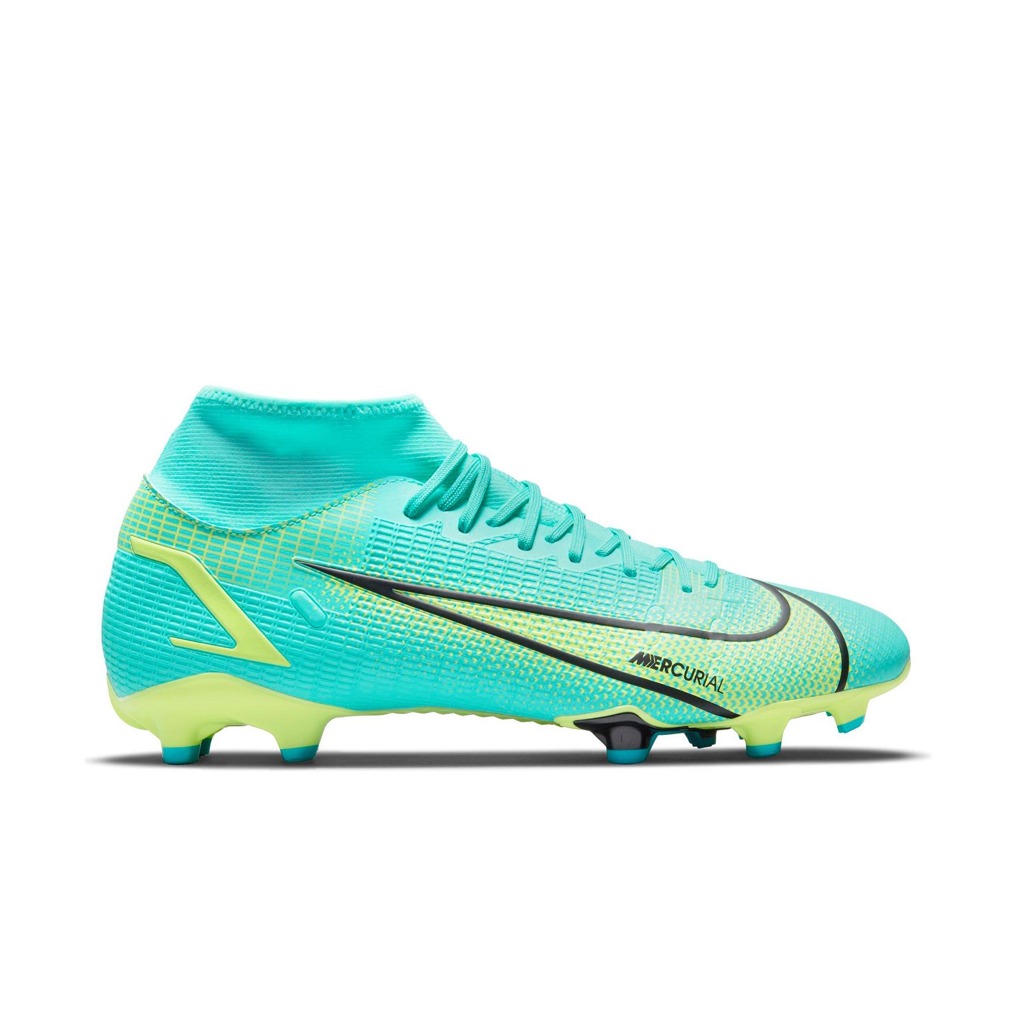 Nike Mercurial Superfly 8 Academy Mg Dynamic Turquoise Lime Glow Men S Soccer Cleat Hibbett City Gear