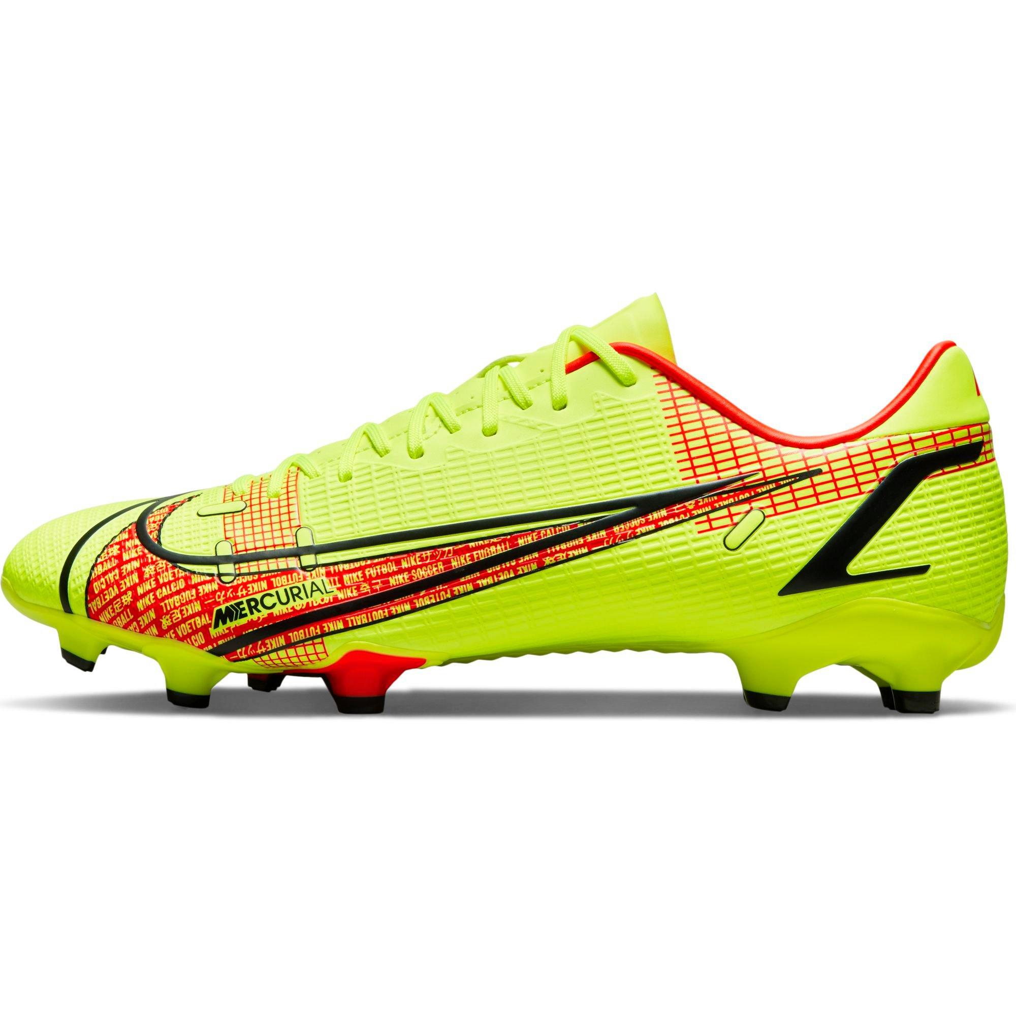 Size 13 - Nike Mercurial Vapor 14 Pro FG Volt Bright Crimson