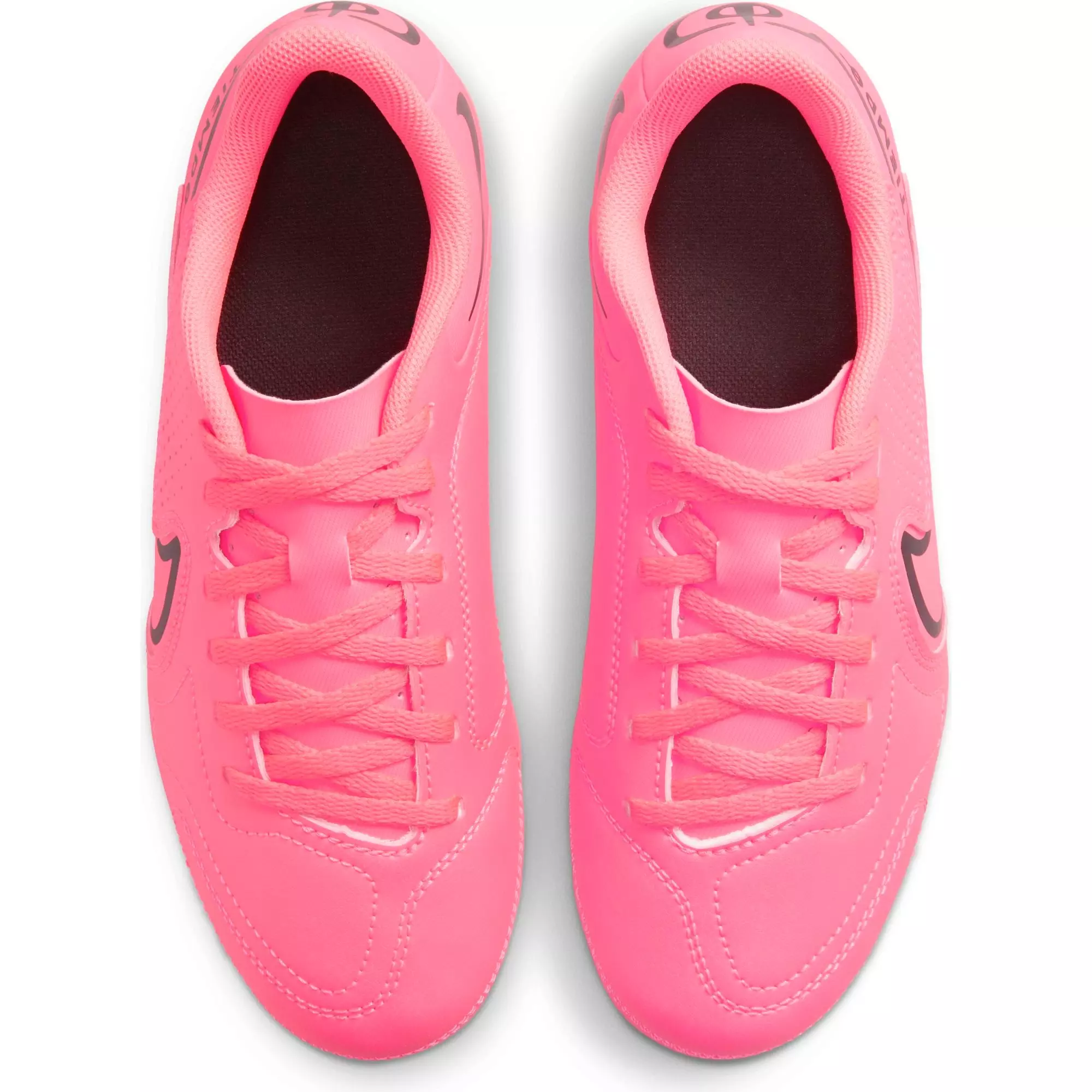 Nike Jr. Tiempo Legend 9 Club FG/MG "Racer Pink/Black" Preschool Kids' Soccer Cleat - PINK/BLACK