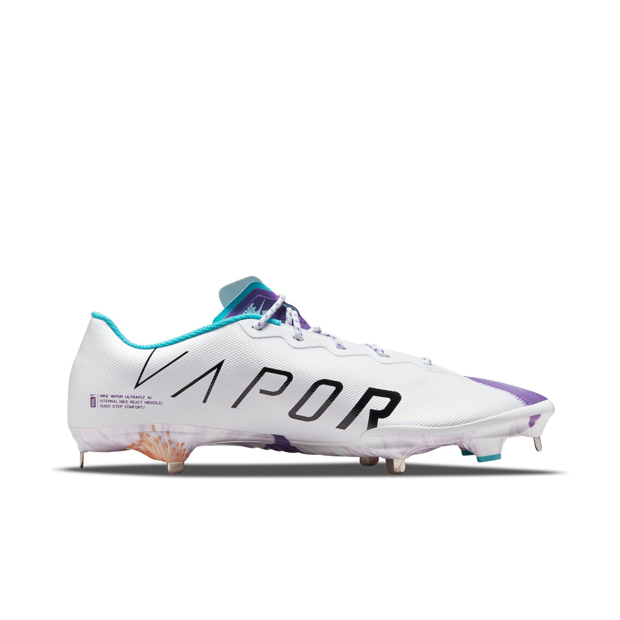 Tie-Dye Nike React Vapor Ultrafly Elite 4 Cleats 10