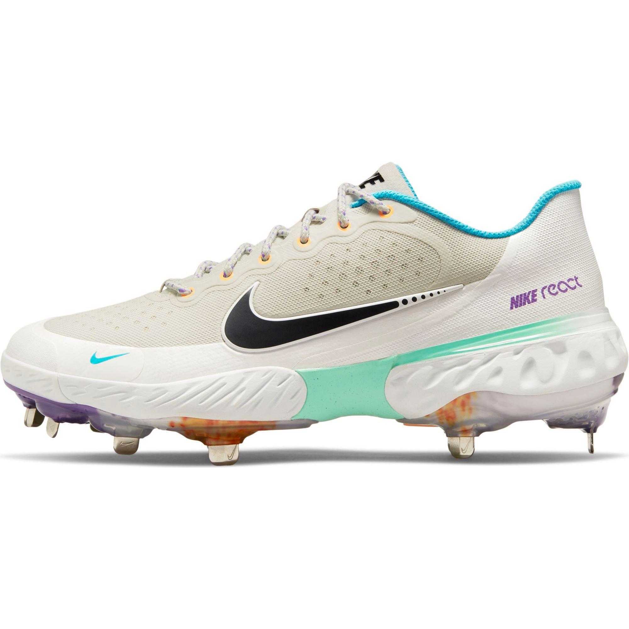 Buzz & Woody Nike Alpha Huarache Elite 3 Low Cleats 12 / Metal