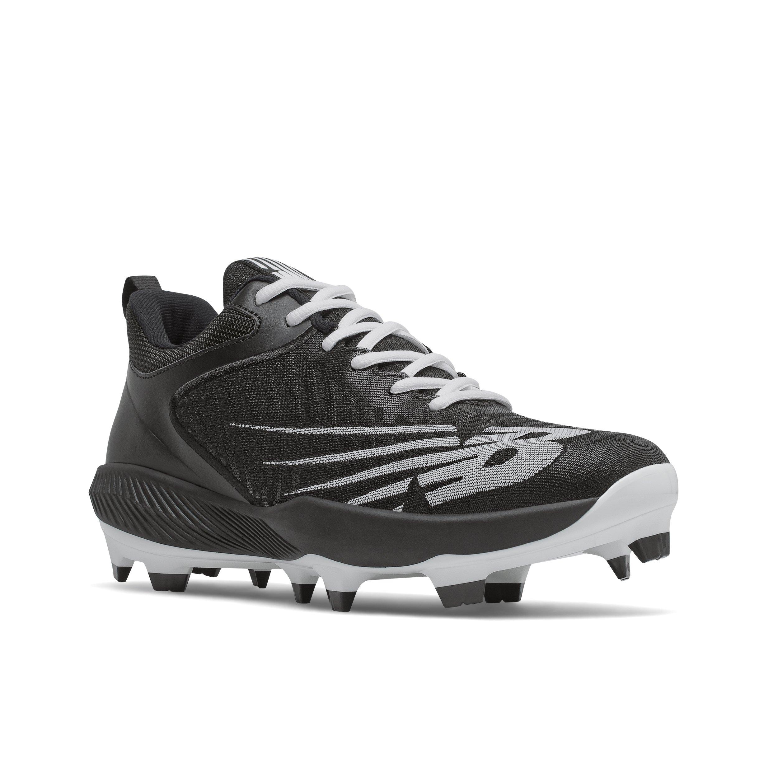 New Balance 4040v6 Mens Low Metal Baseball Cleats, Men's, Size: Sz 15, Black