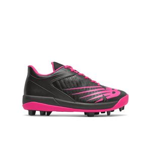 SIZES 3Y EASTON GIRLS SOFTBALL CLEATS BLACK AND PINK 4.5Y & 6Y 