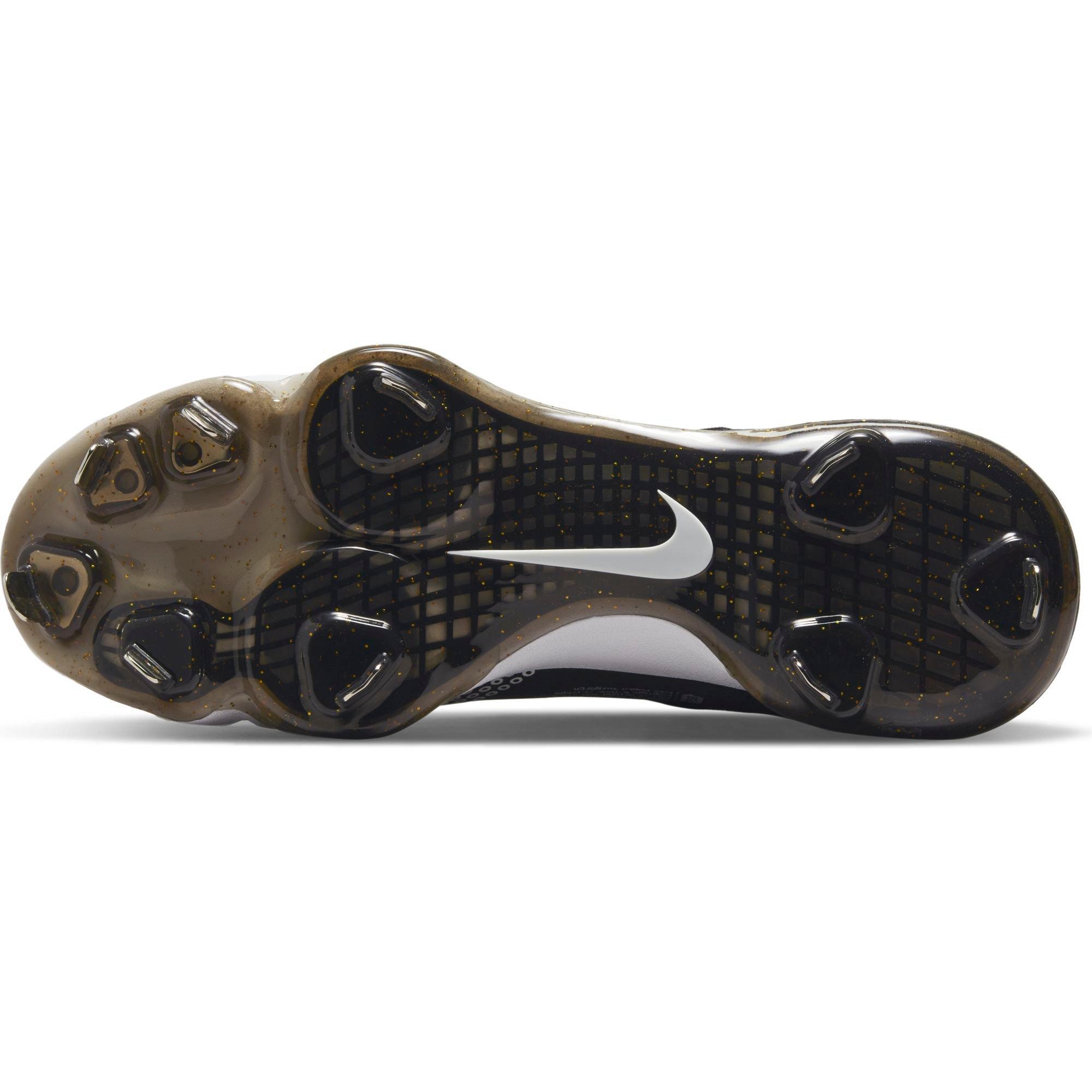 Nike Force Zoom Trout 7 Black/White/Dynamic Turq Men's Baseball Cleat -  Hibbett